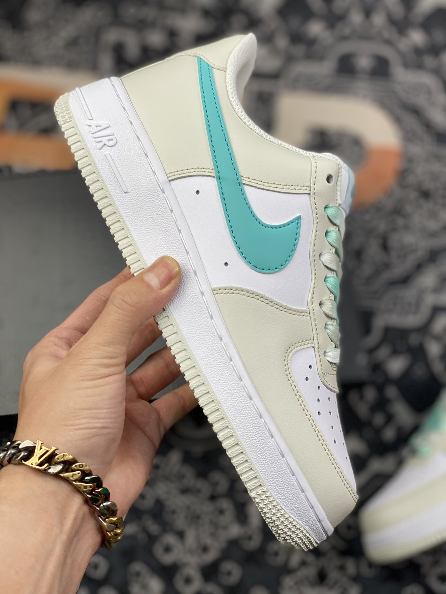 220 Nike Air Force 1 Low ’07蓝勾渐变配色 LZ6699-555