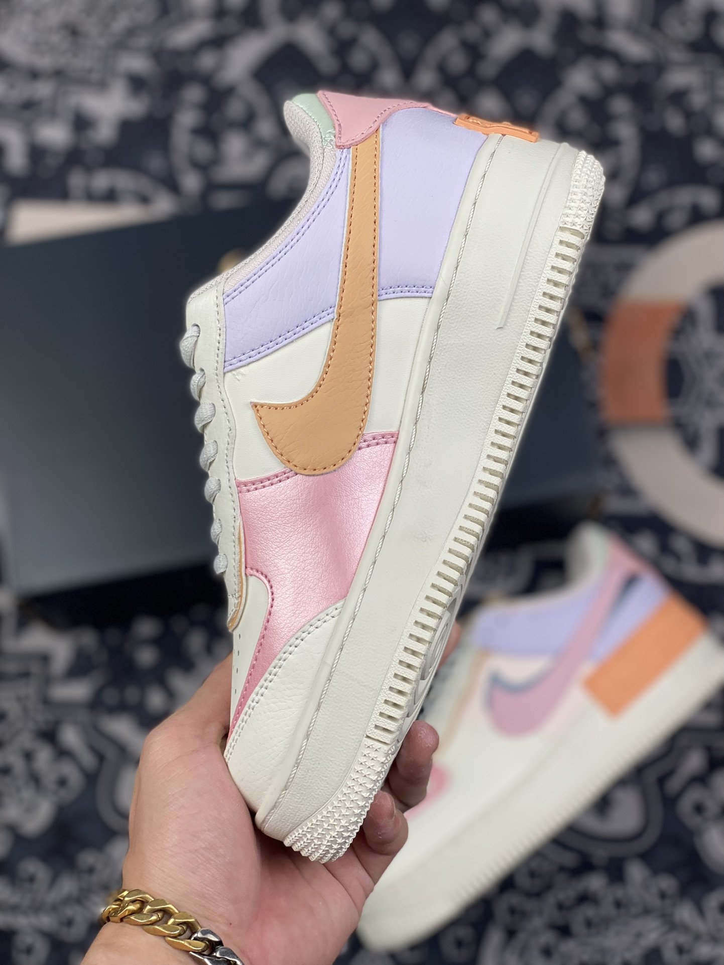 220 Nike Air Force 1 空军一号低帮 马卡龙 CI0919-111