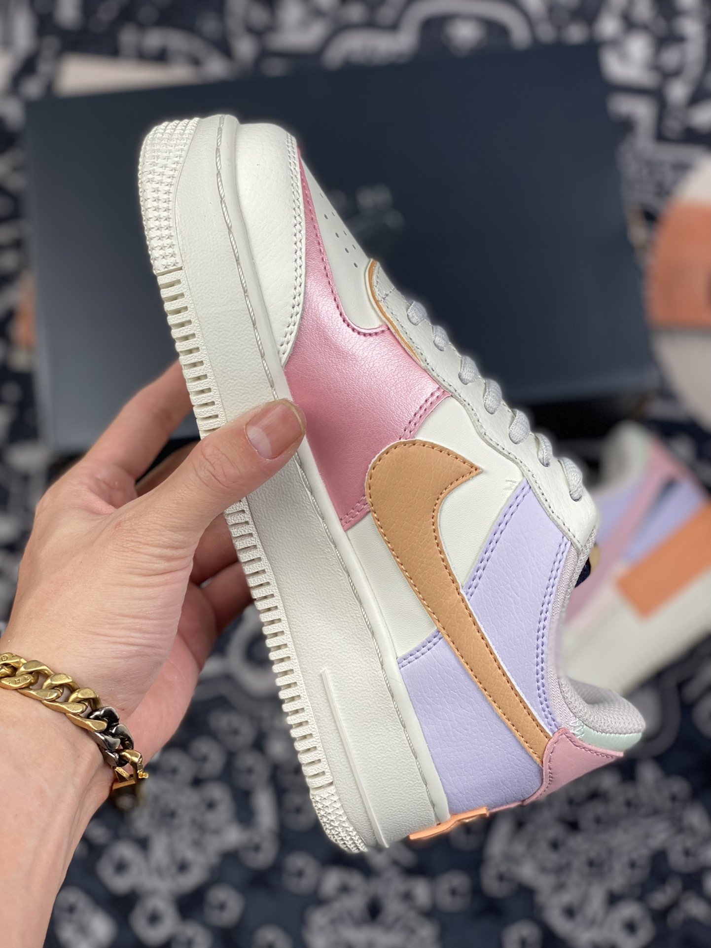 220 Nike Air Force 1 空军一号低帮 马卡龙 CI0919-111