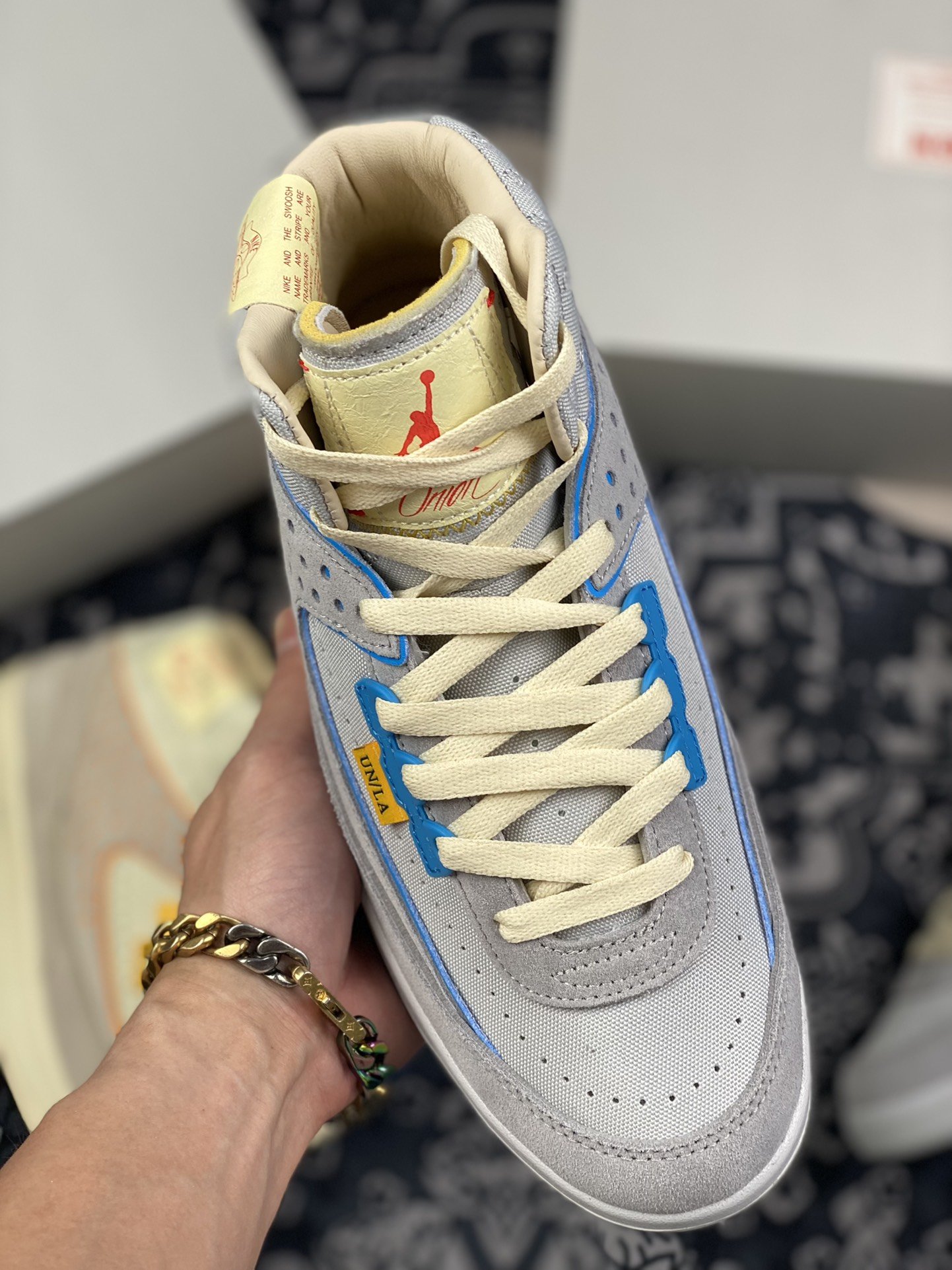 240 Union LA x Nike Air Jordan 2 Retro SPGrey Fog"迈克尔·乔丹AJ2代高帮复古休闲运动文化篮球鞋DN3802-001