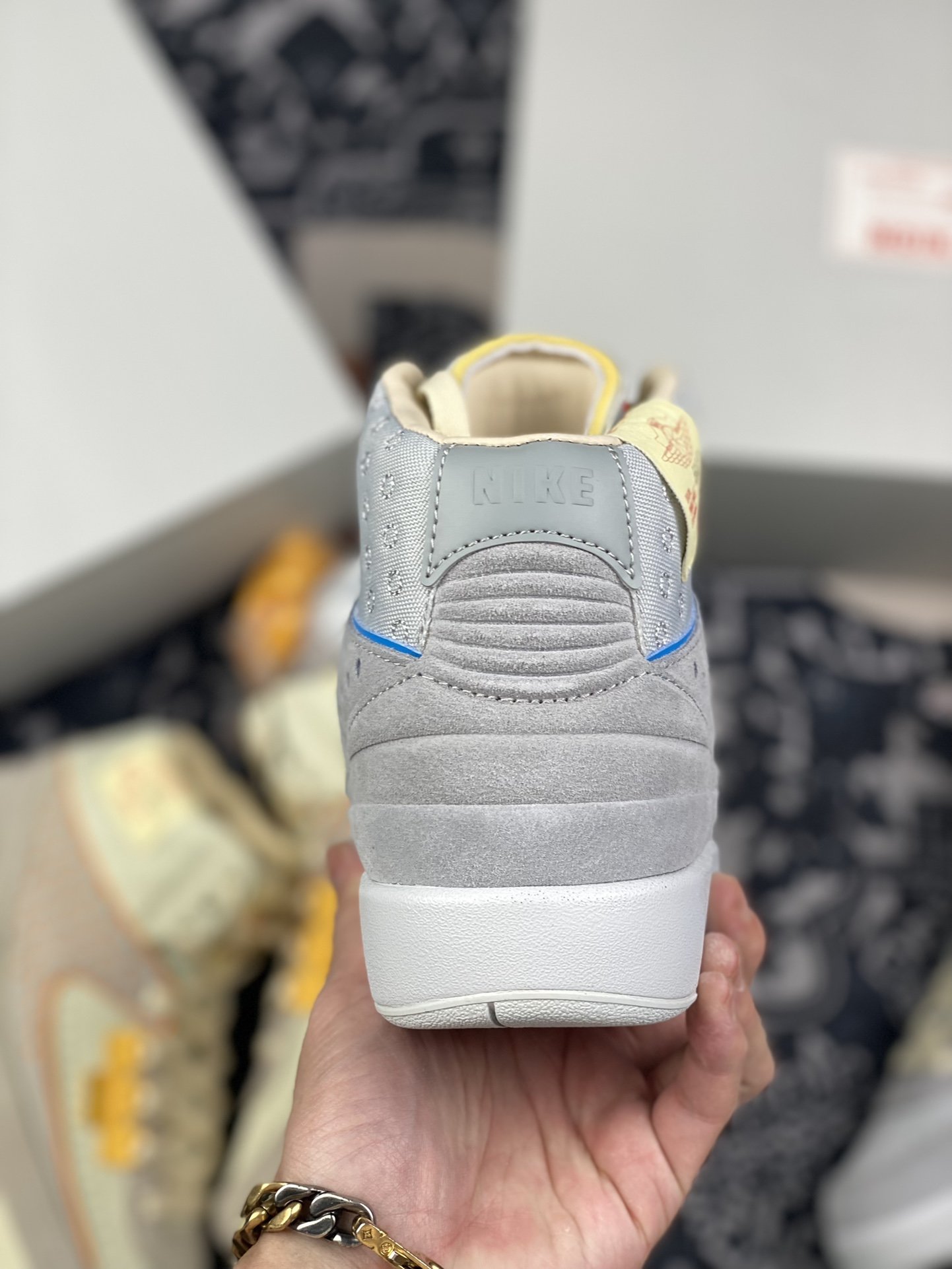 240 Union LA x Nike Air Jordan 2 Retro SPGrey Fog"迈克尔·乔丹AJ2代高帮复古休闲运动文化篮球鞋DN3802-001