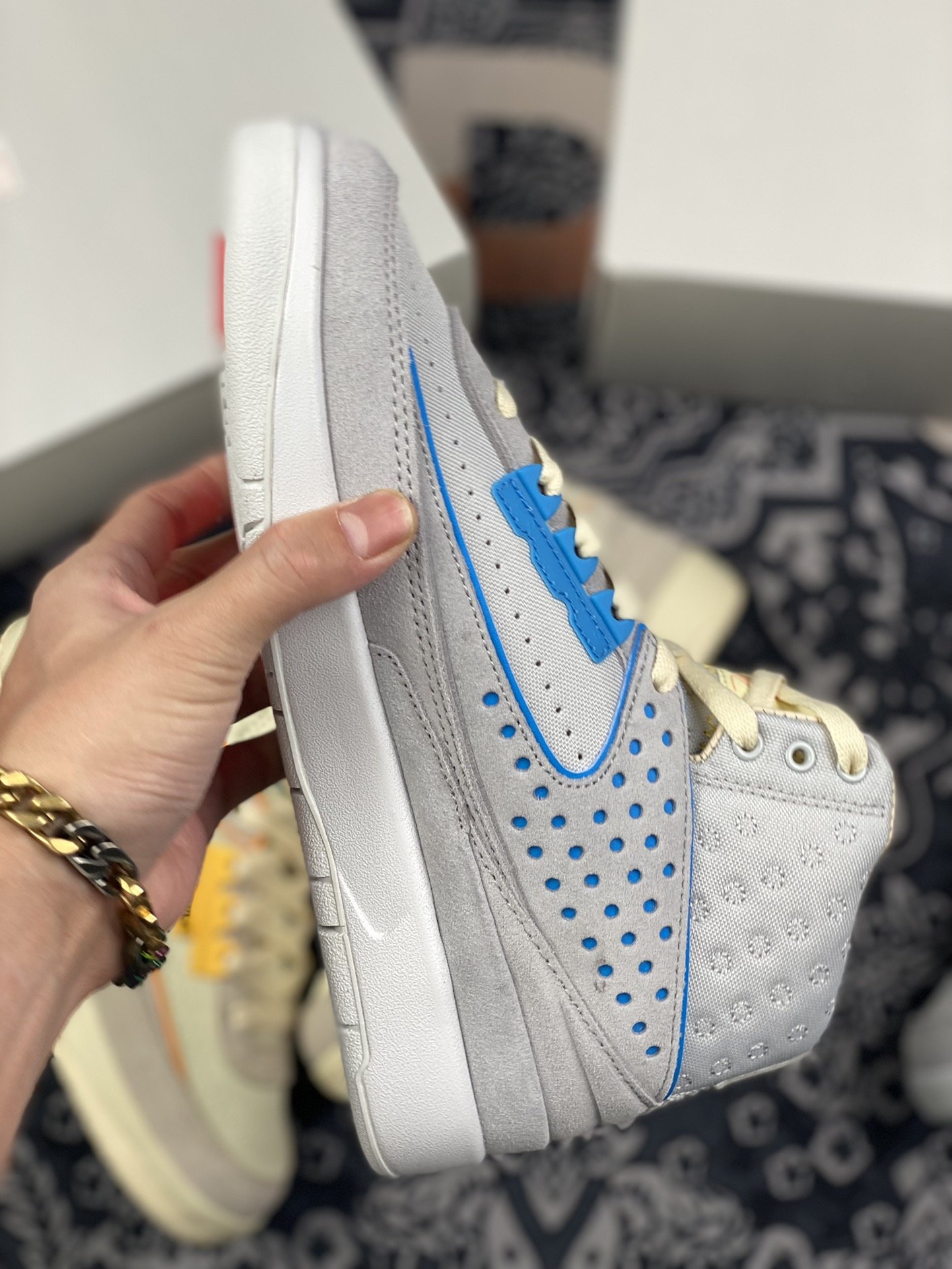 240 Union LA x Nike Air Jordan 2 Retro SPGrey Fog"迈克尔·乔丹AJ2代高帮复古休闲运动文化篮球鞋DN3802-001