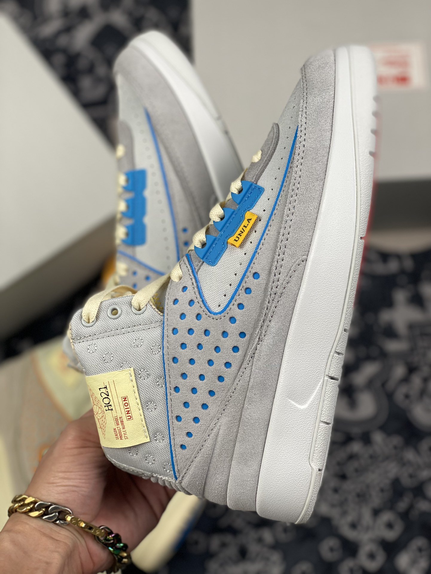 240 Union LA x Nike Air Jordan 2 Retro SPGrey Fog"迈克尔·乔丹AJ2代高帮复古休闲运动文化篮球鞋DN3802-001