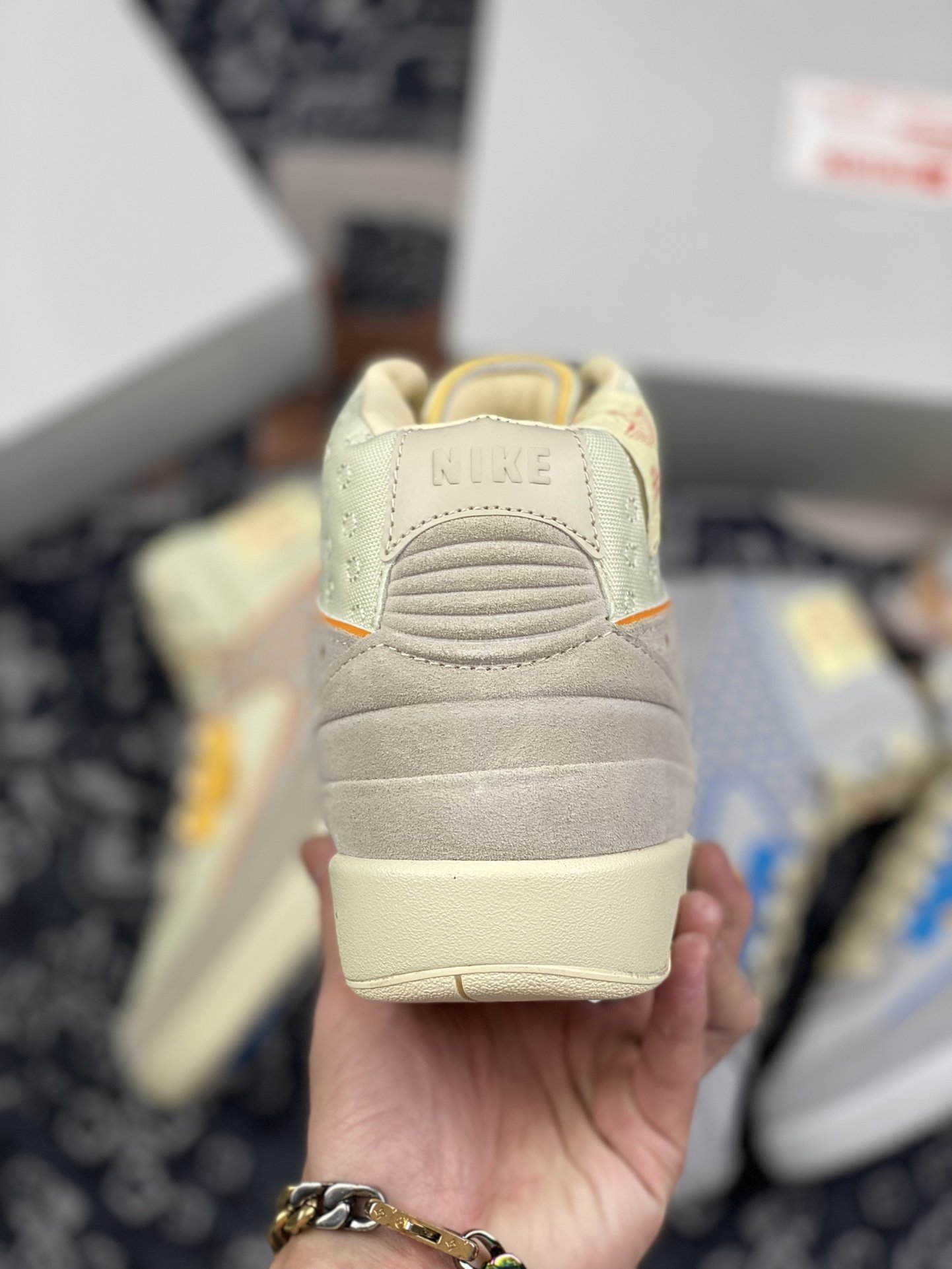 240 Union x Air Jordan 2 “Grey Fog” 联名米黄色迈克尔·乔丹乔丹2代 DN3802-200