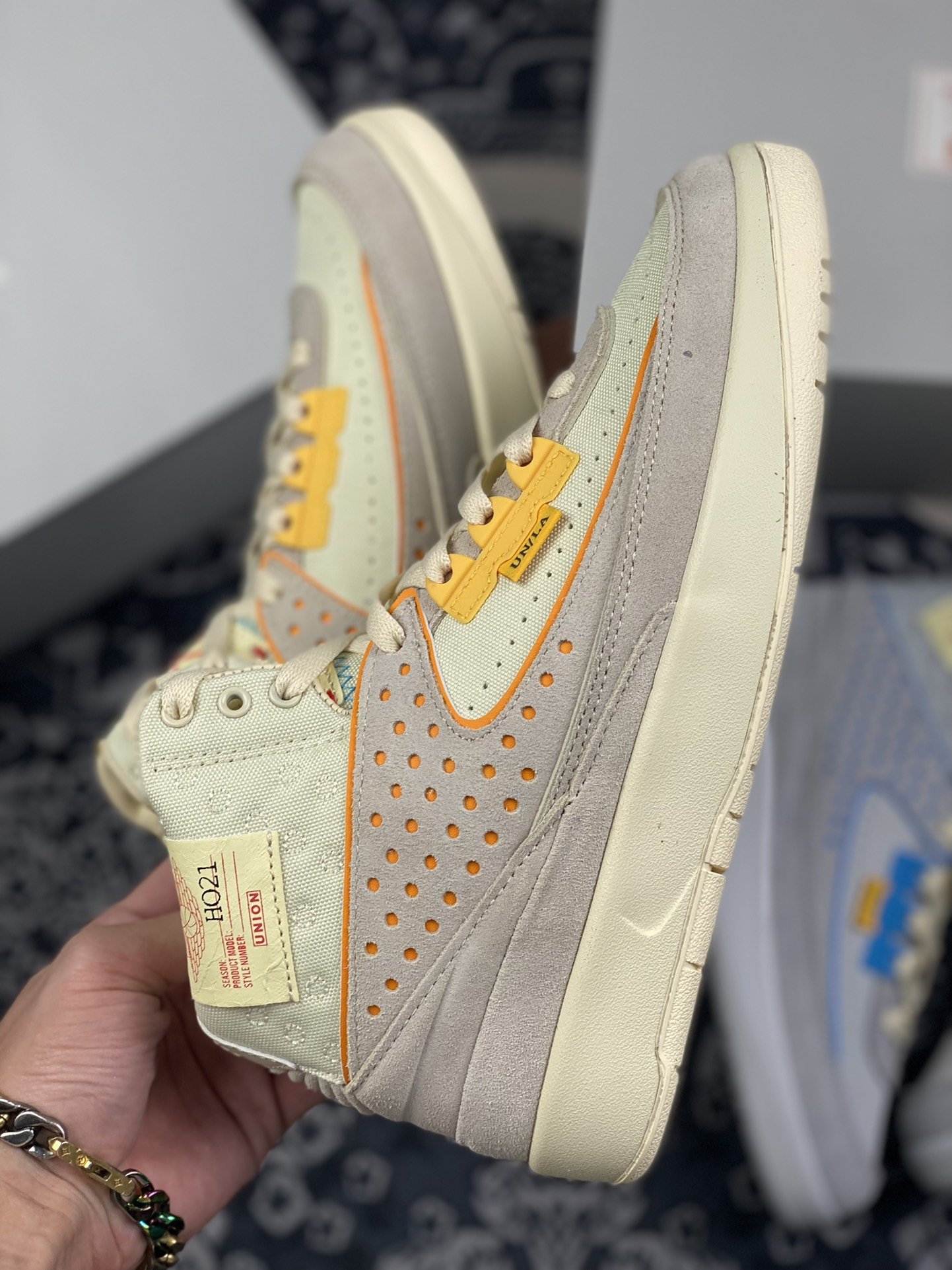 240 Union x Air Jordan 2 “Grey Fog” 联名米黄色迈克尔·乔丹乔丹2代 DN3802-200