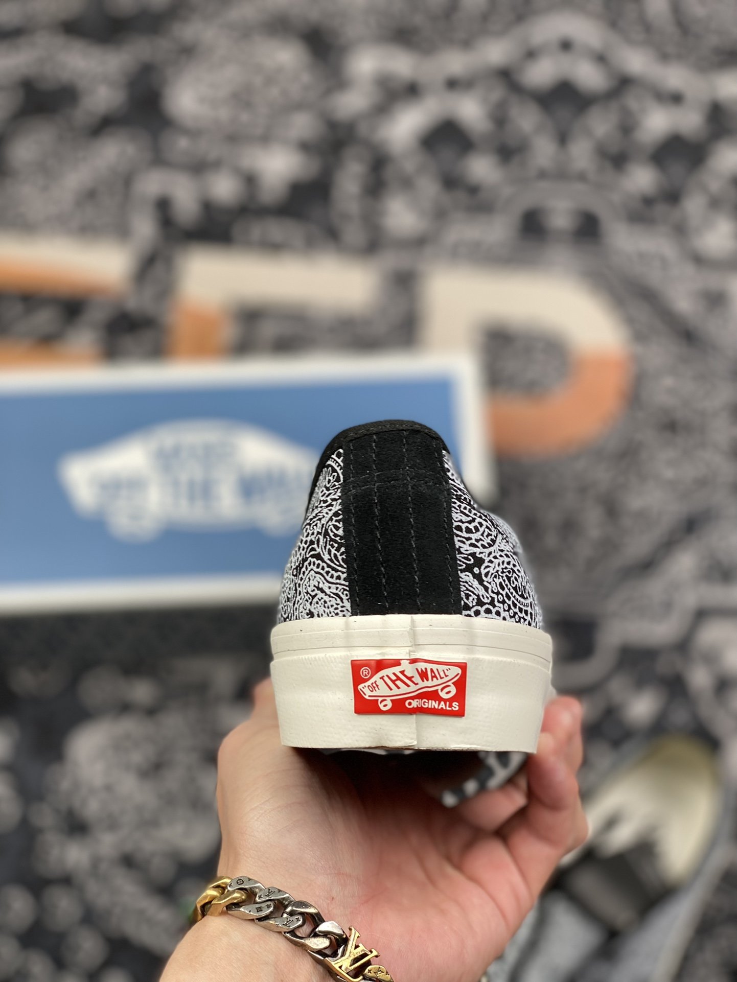 160 Vans Vault OG Authentic LX 22SS腰果花系列鞋