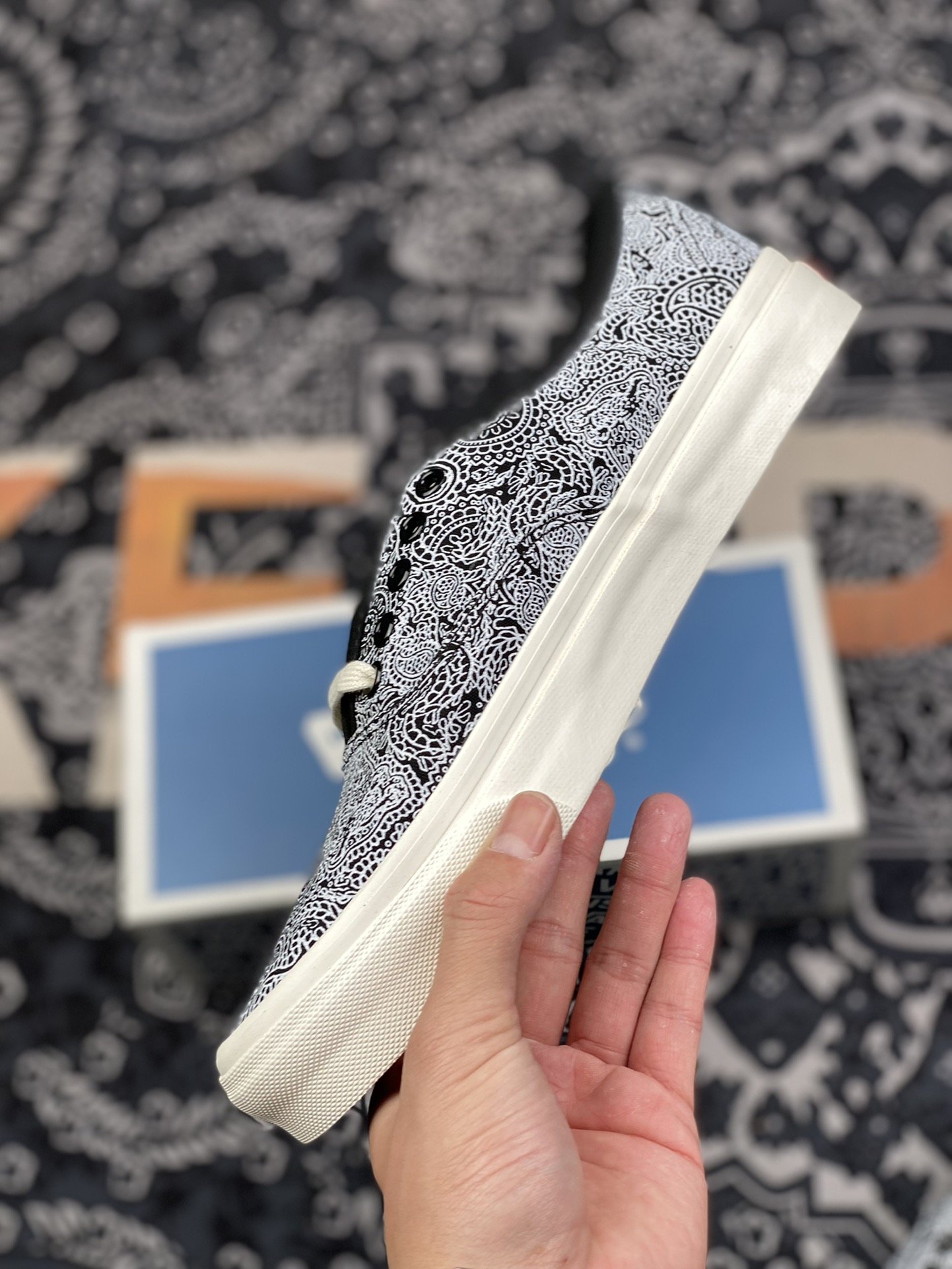 160 Vans Vault OG Authentic LX 22SS腰果花系列鞋