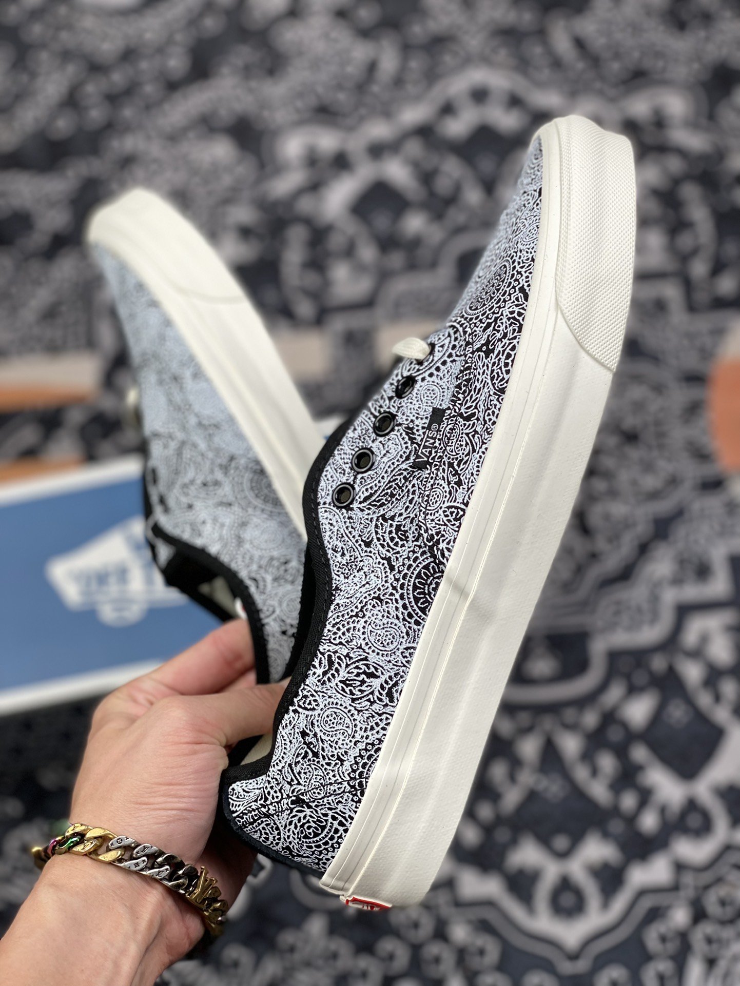 160 Vans Vault OG Authentic LX 22SS腰果花系列鞋