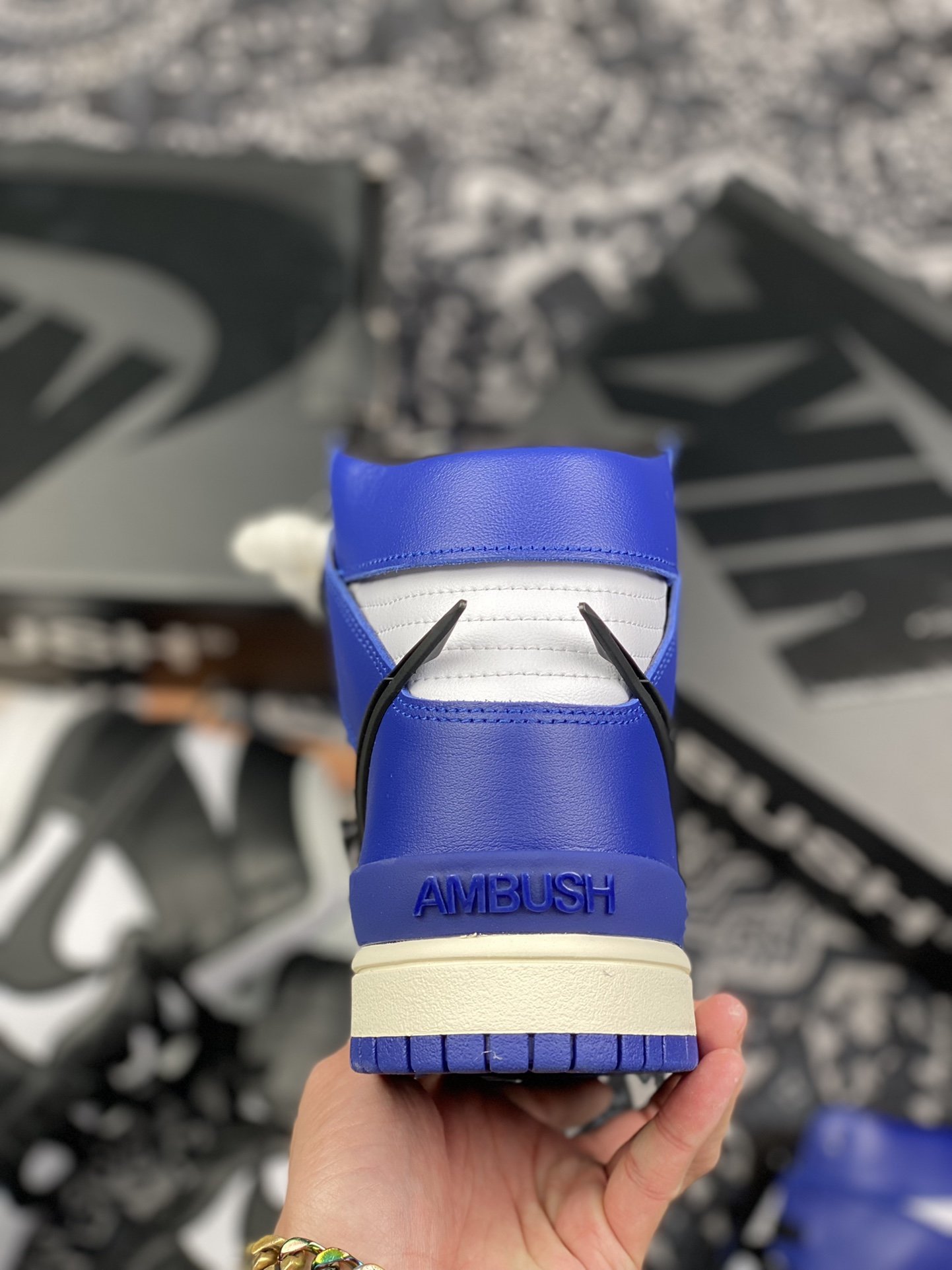 240 AMBUSH x Nike SB Dunk HighDeep Royal Blue" “皇家蓝” CU7544-400