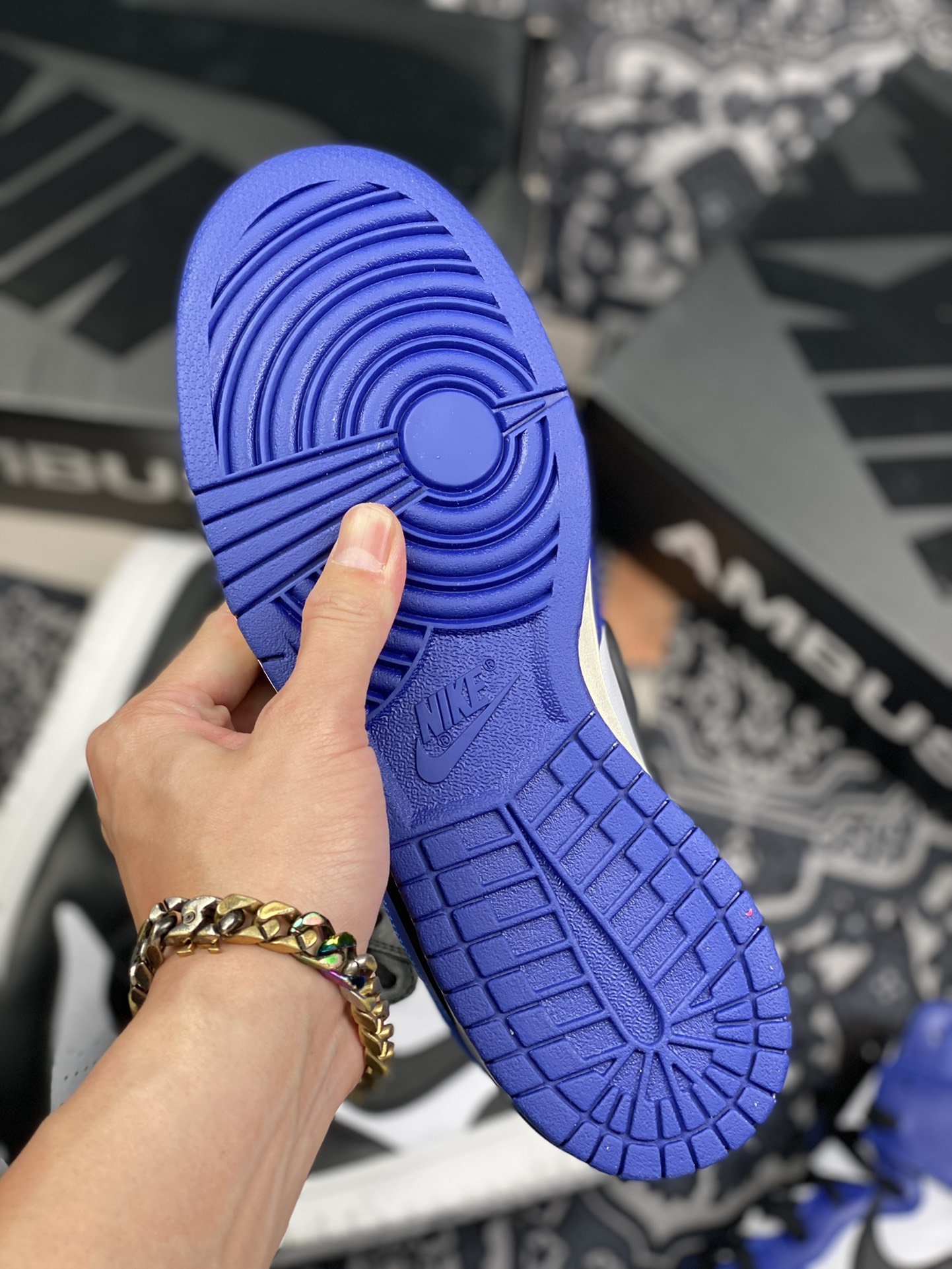 240 AMBUSH x Nike SB Dunk HighDeep Royal Blue" “皇家蓝” CU7544-400