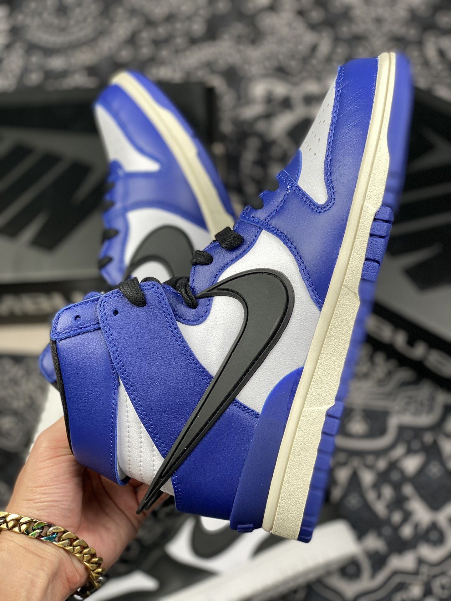 240 AMBUSH x Nike SB Dunk HighDeep Royal Blue" “皇家蓝” CU7544-400