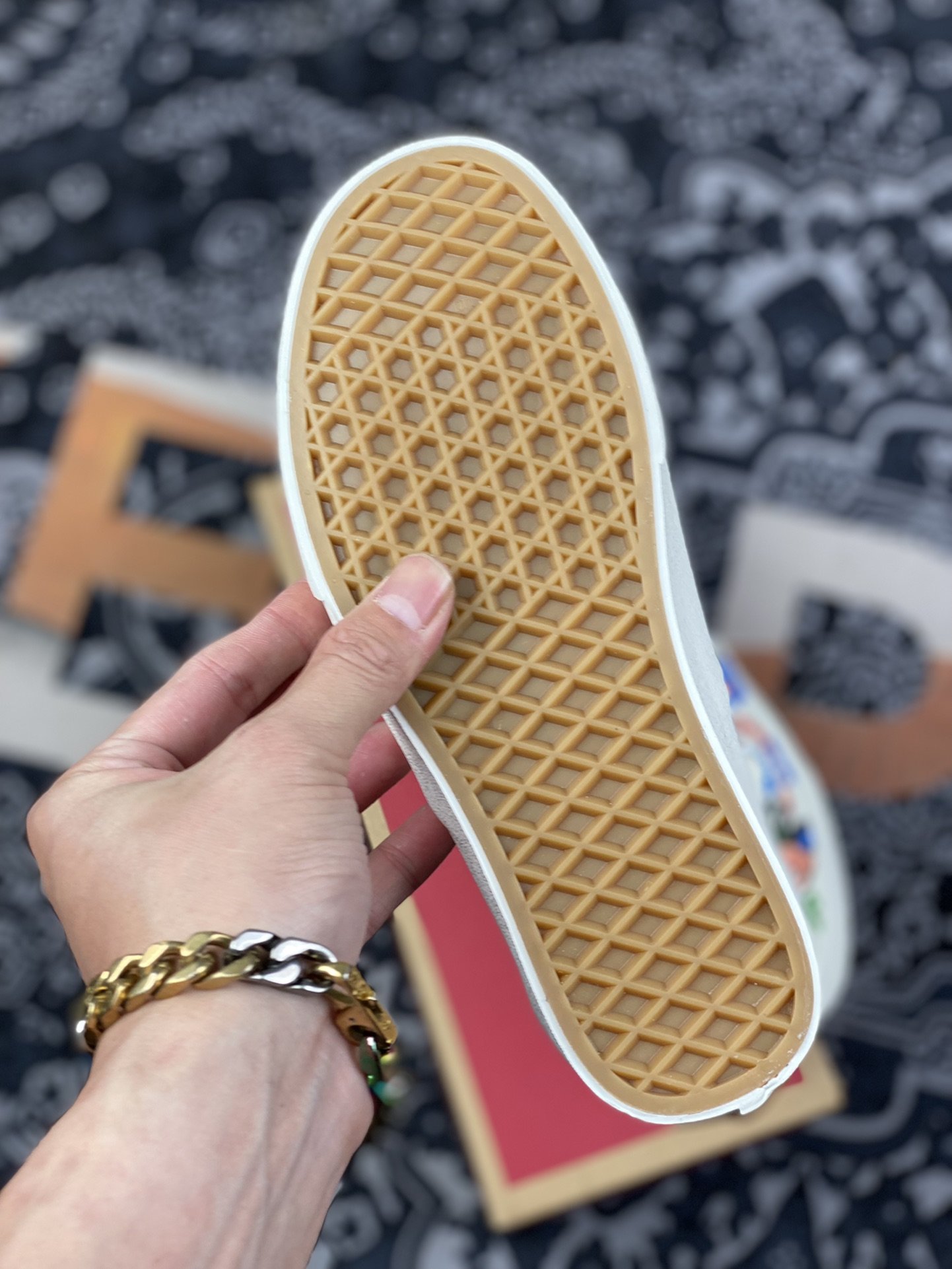 160 vans authentic 2022 清爽夏日图案印花