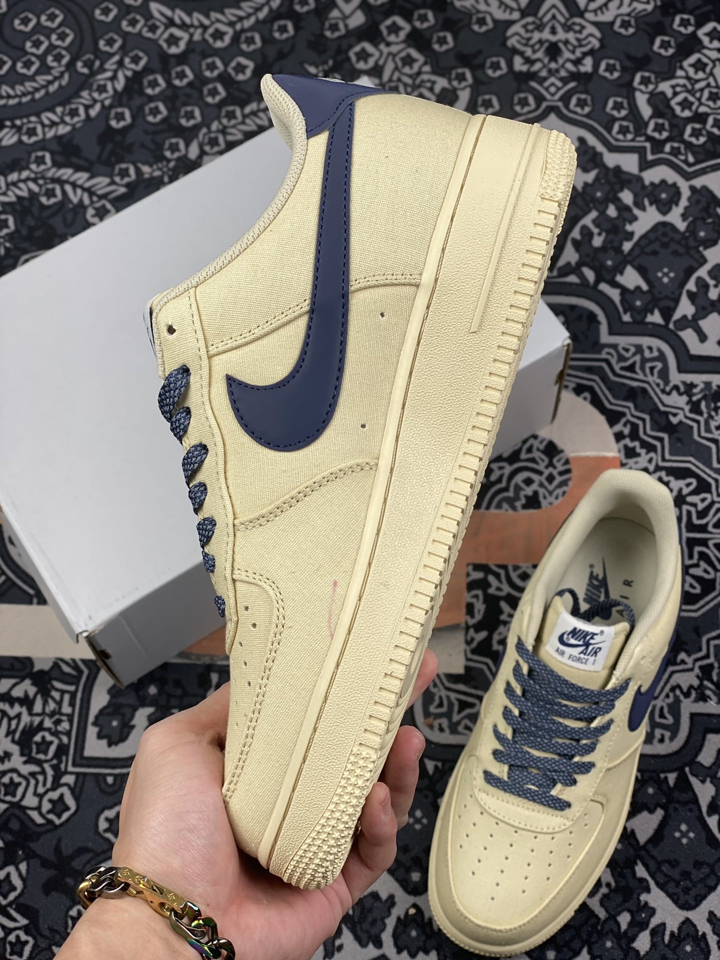 220 Nike Air Force 1 ’07 白米兰 空军一号低帮休闲板鞋 315122-109