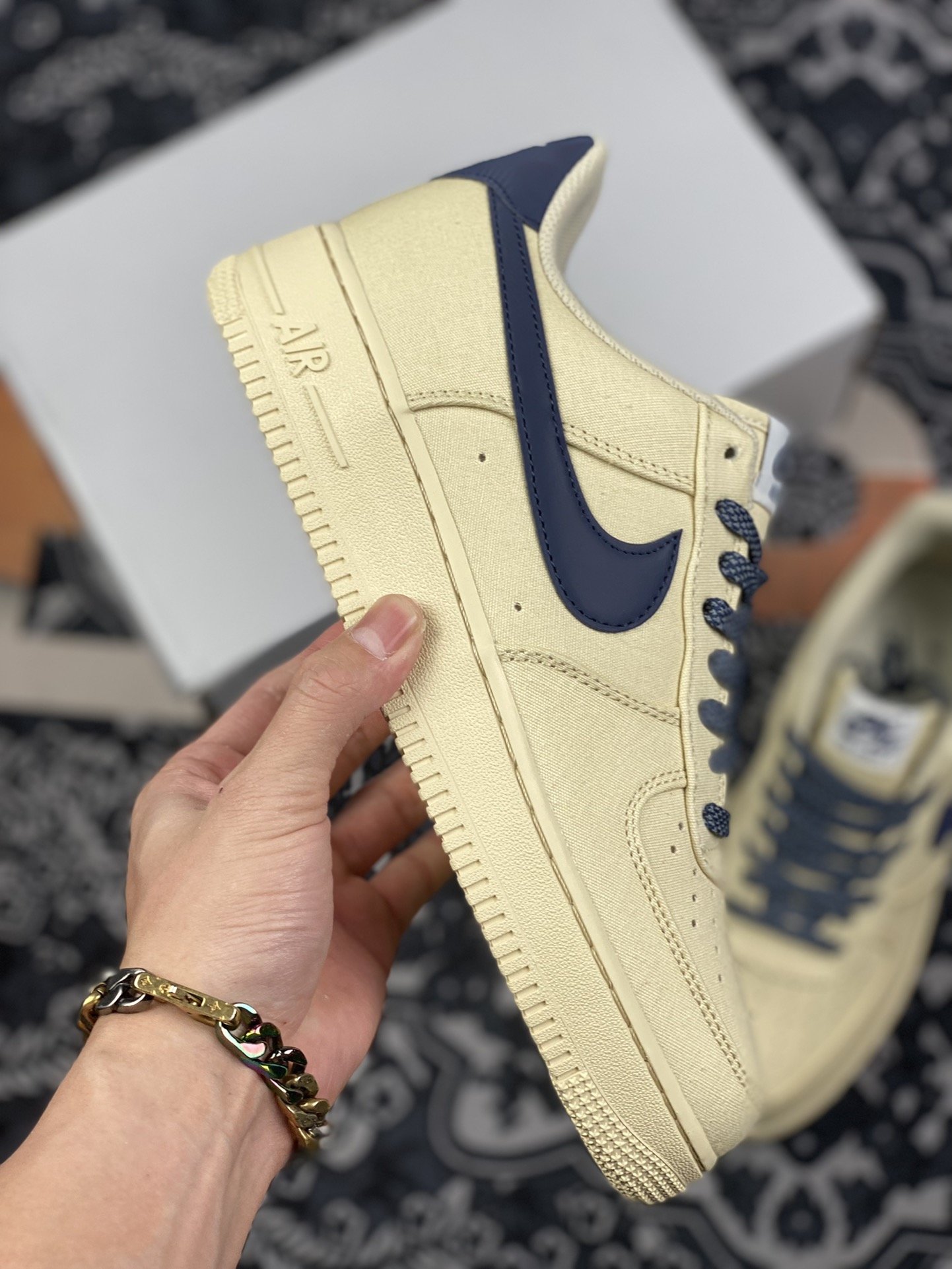 220 Nike Air Force 1 ’07 白米兰 空军一号低帮休闲板鞋 315122-109