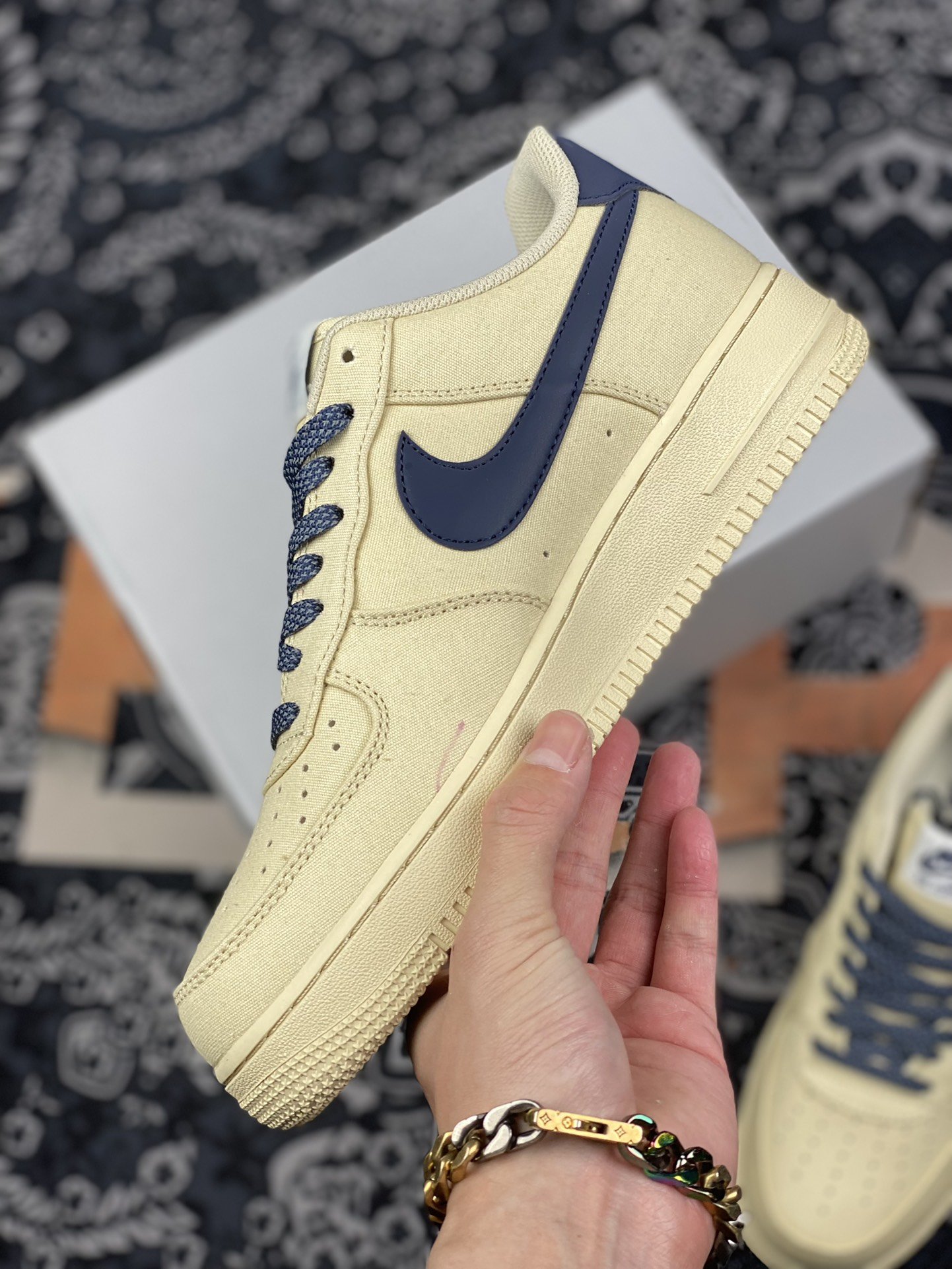 220 Nike Air Force 1 ’07 白米兰 空军一号低帮休闲板鞋 315122-109