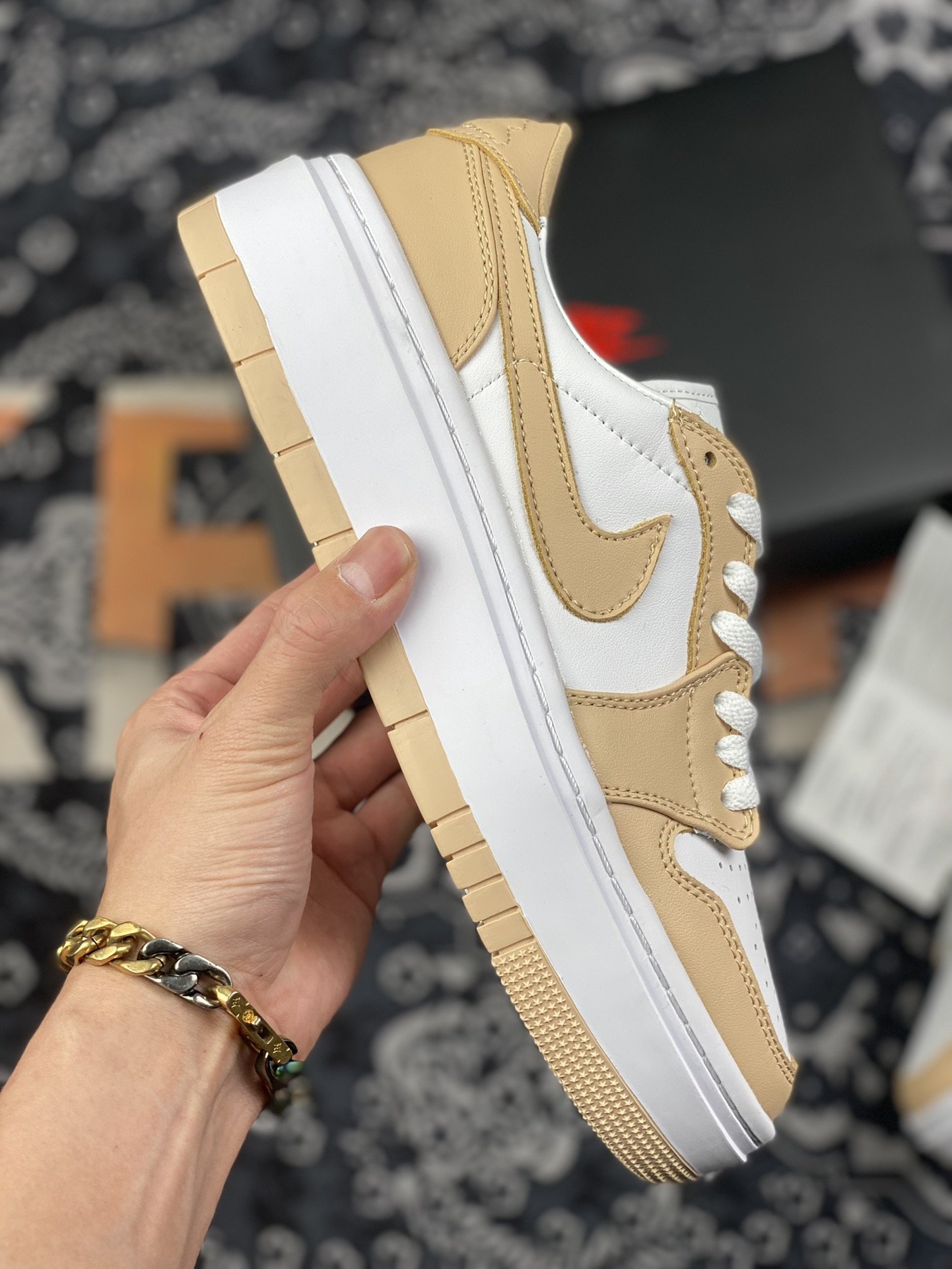 220 Air Jordan 1 Elevate Low SE 白黄  DQ1823-006