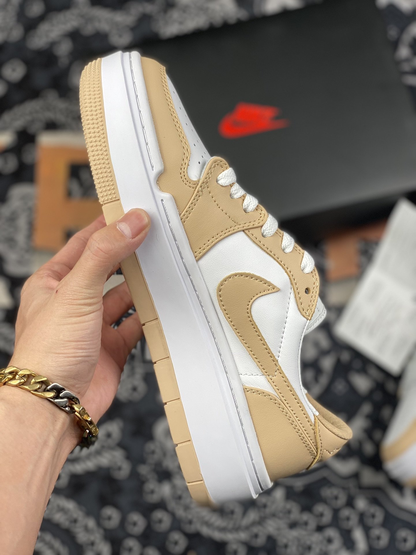 220 Air Jordan 1 Elevate Low SE 白黄  DQ1823-006