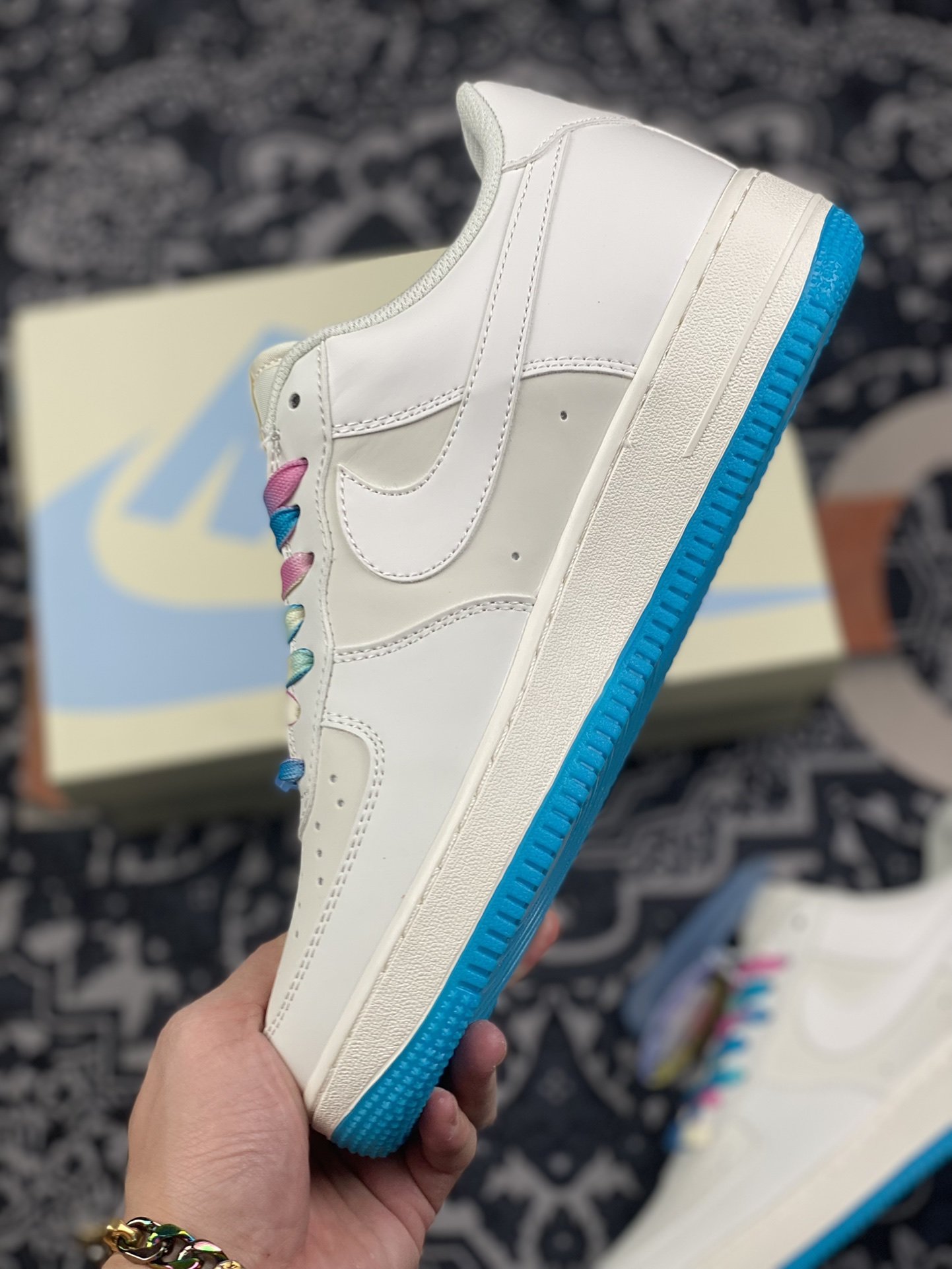 260 Nike Air Force 1 Low ’07 “3M七彩热感应”低帮空军一号休闲板鞋 CH6696-326