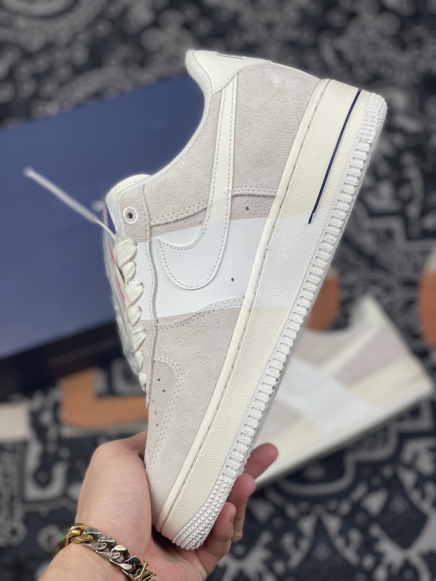 220 Nike Air Force 1 空军一号 白灰 DH8871-111