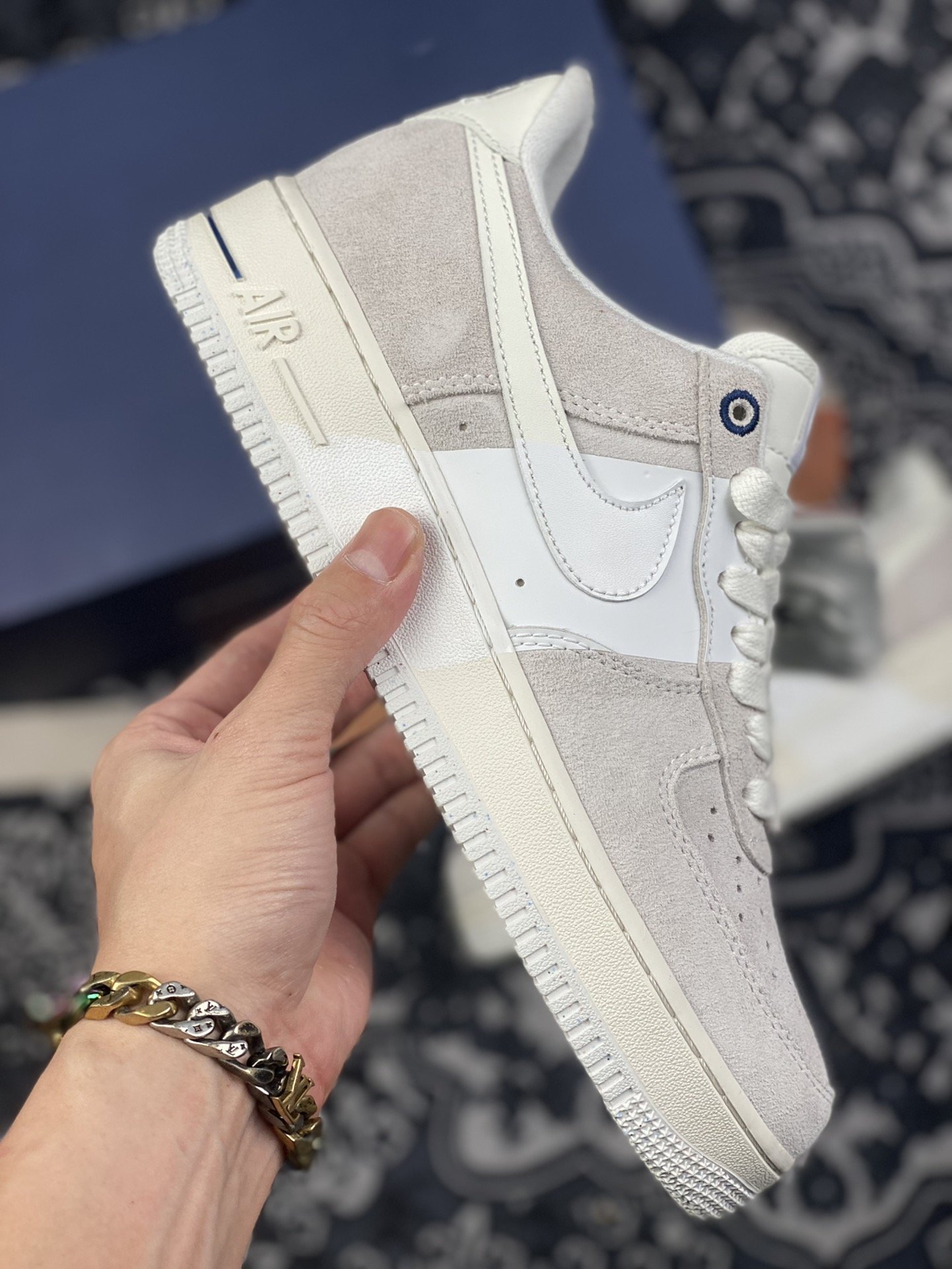 220 Nike Air Force 1 空军一号 白灰 DH8871-111