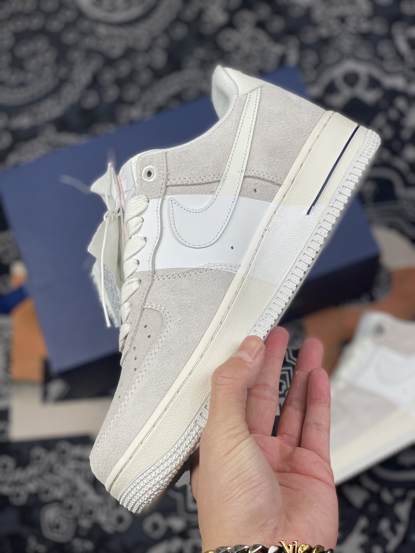 220 Nike Air Force 1 空军一号 白灰 DH8871-111