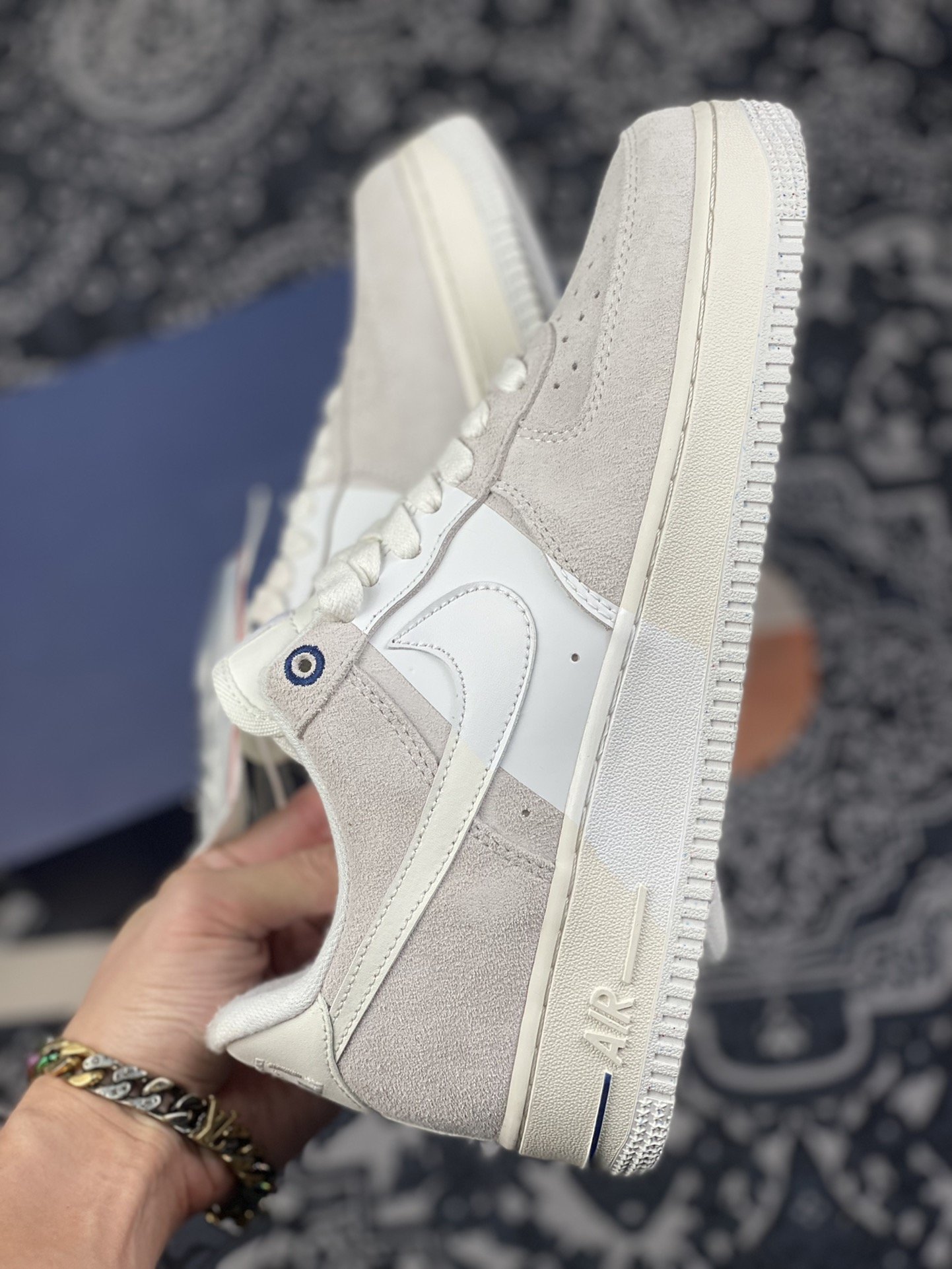 220 Nike Air Force 1 空军一号 白灰 DH8871-111