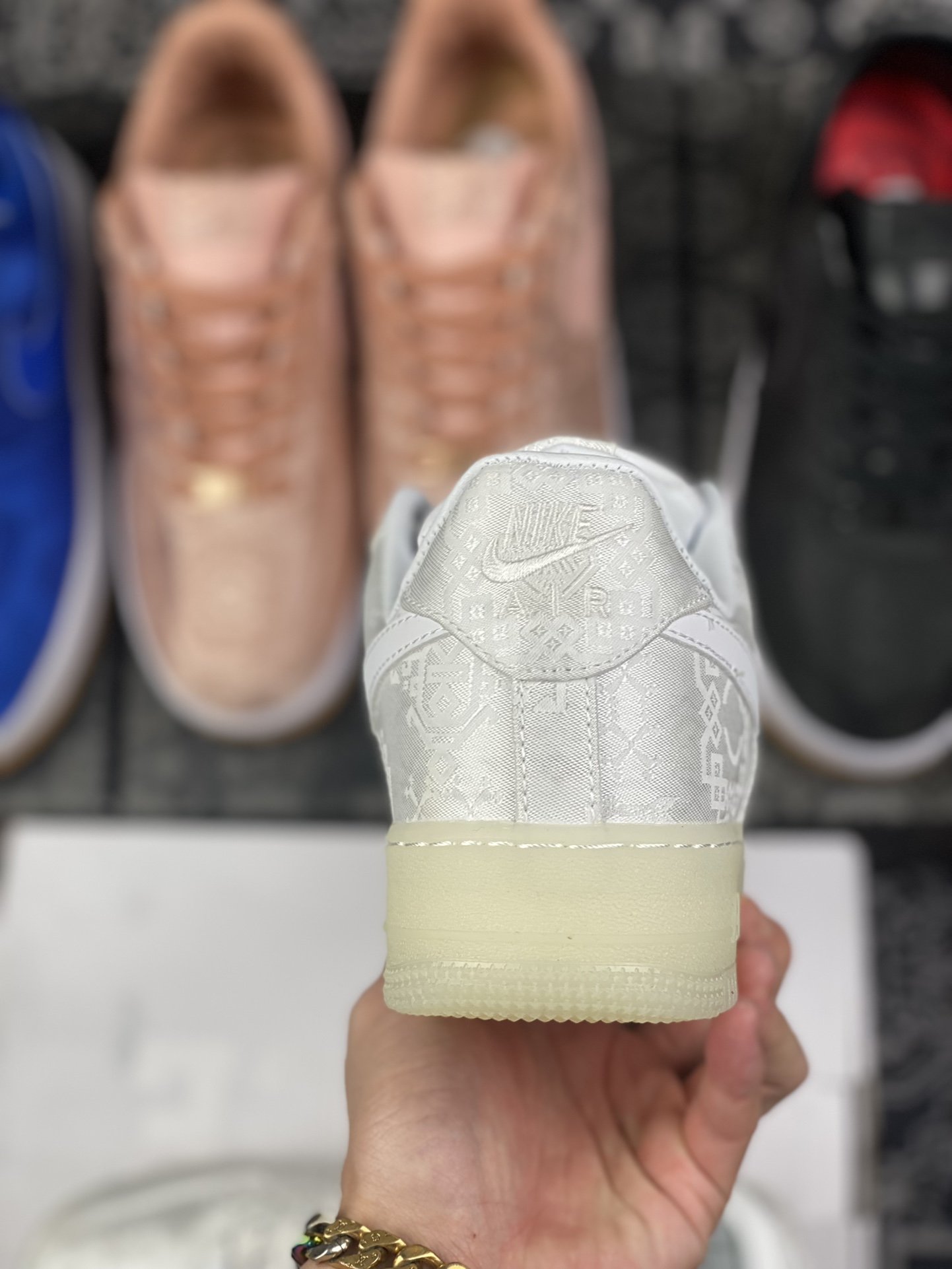 240 Clot x Nike Air Force 1 Premium AF1 联名低邦丝绸空军