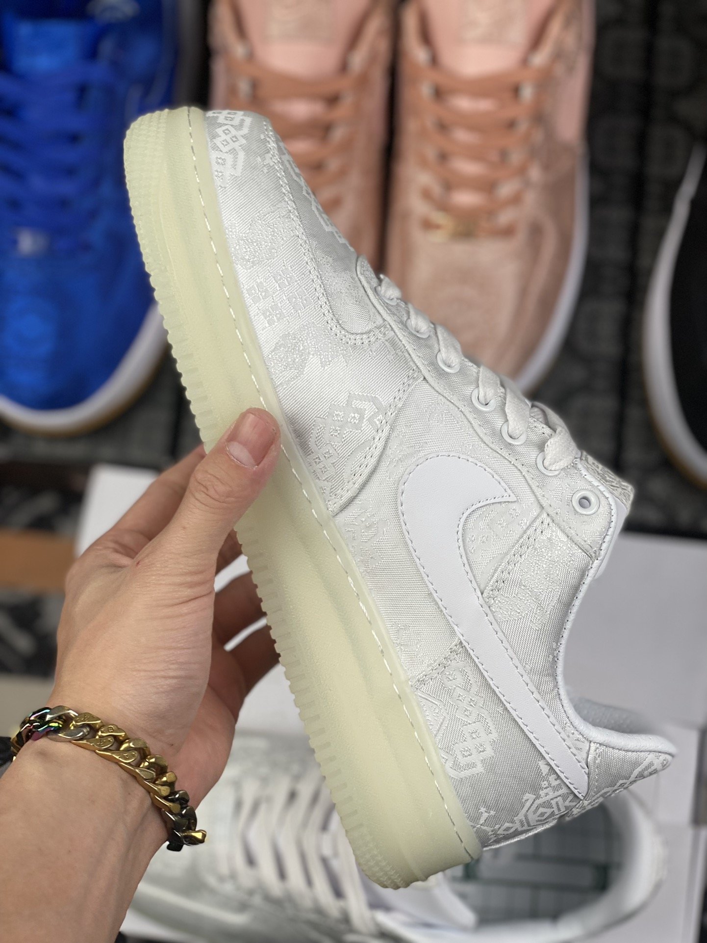 240 Clot x Nike Air Force 1 Premium AF1 联名低邦丝绸空军