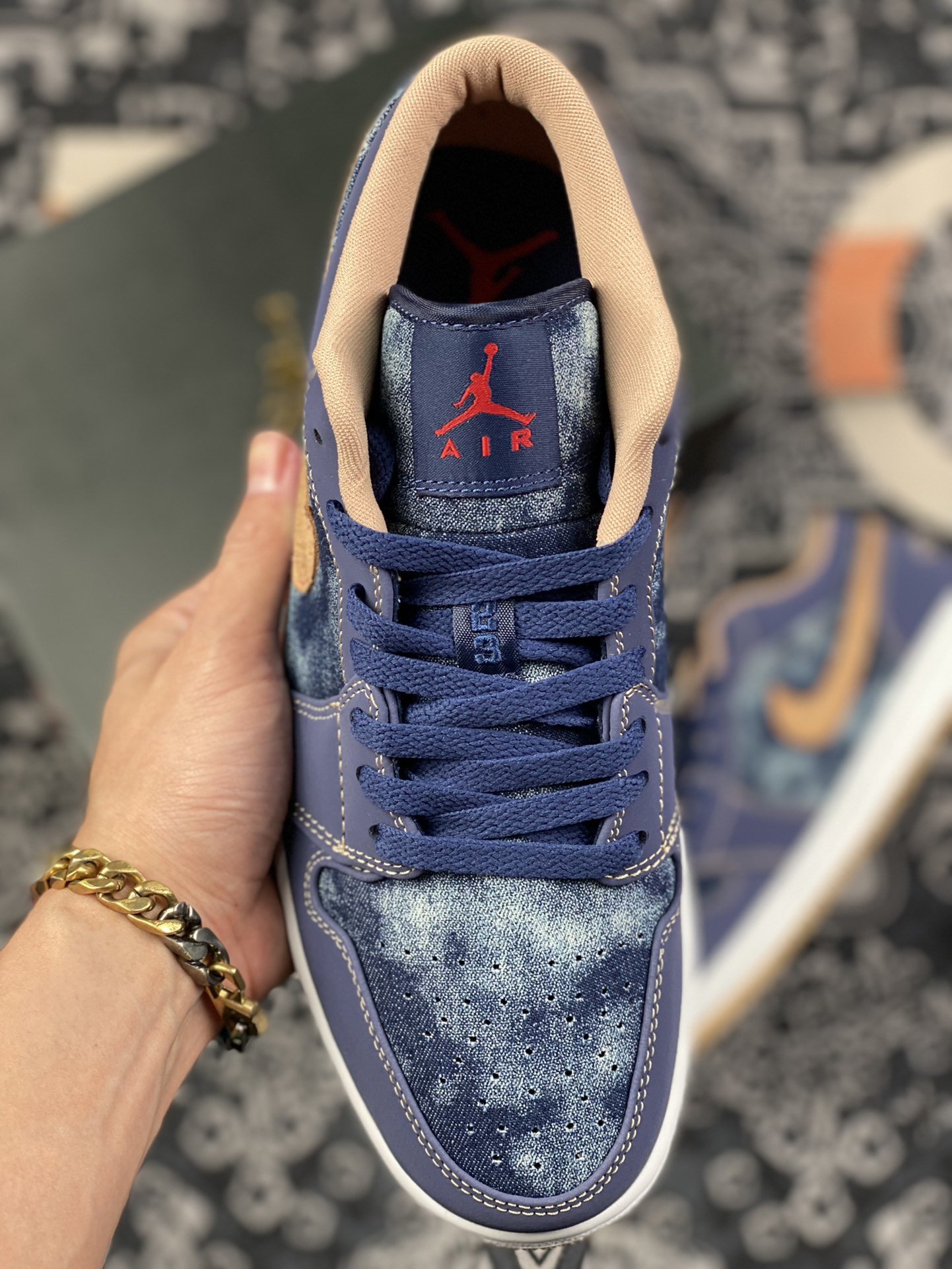 220 Air Jordan 1 Low “Denim” 牛仔蓝 Low系列出售 DH1259-400