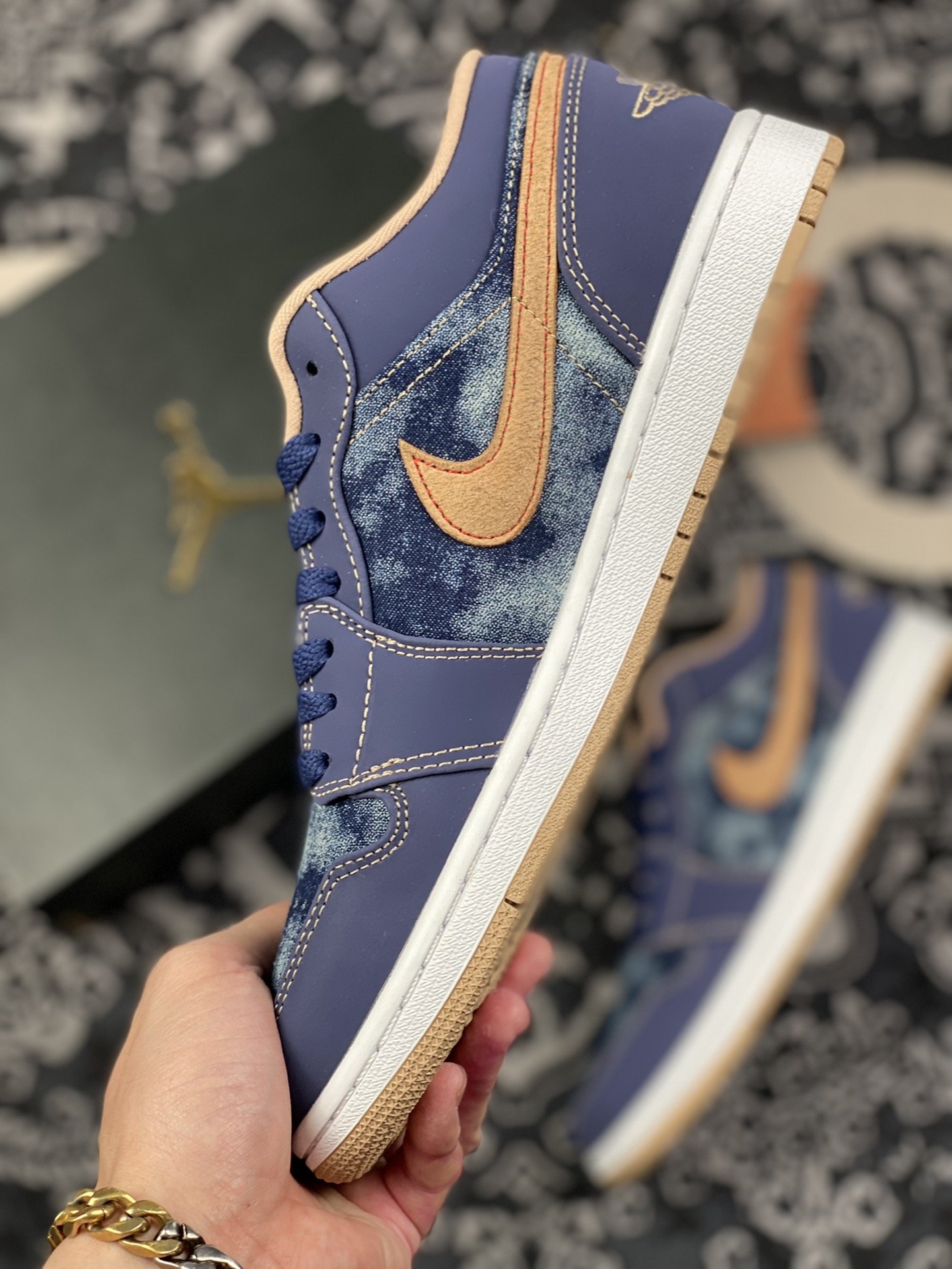 220 Air Jordan 1 Low “Denim” 牛仔蓝 Low系列出售 DH1259-400