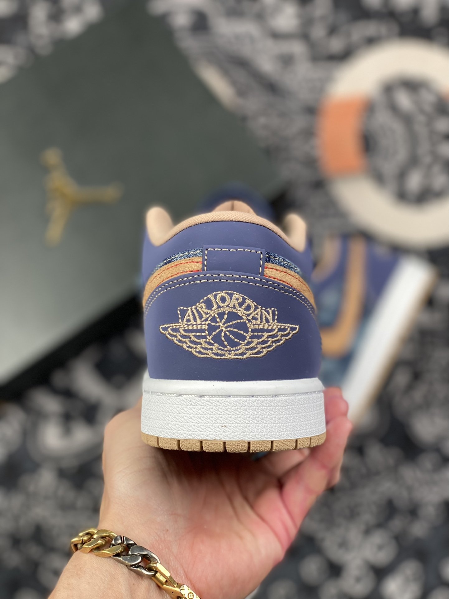 220 Air Jordan 1 Low “Denim” 牛仔蓝 Low系列出售 DH1259-400