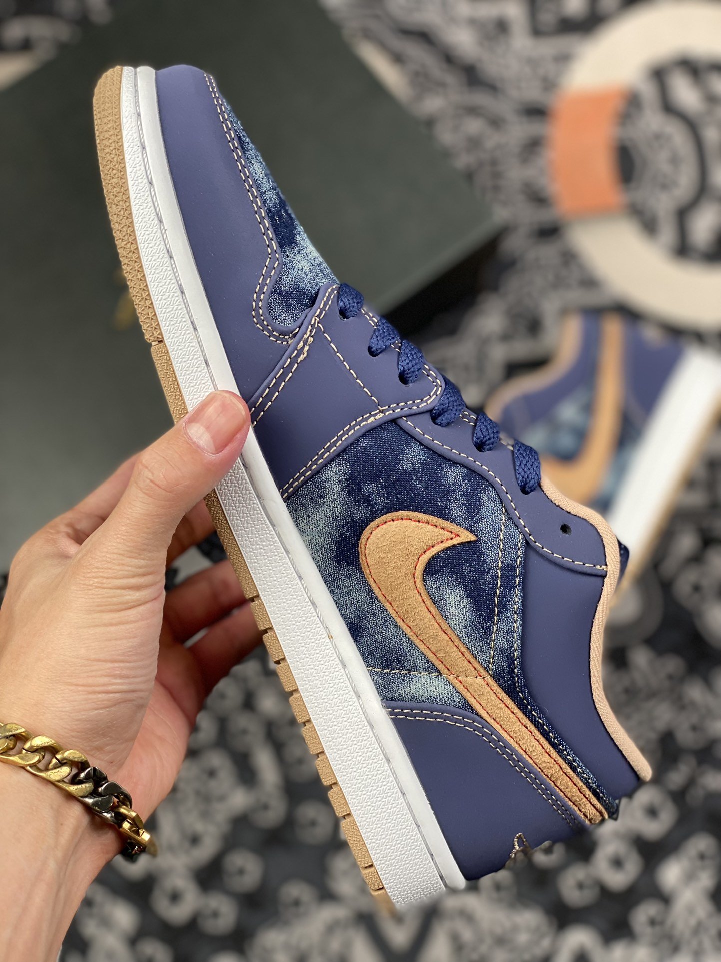 220 Air Jordan 1 Low “Denim” 牛仔蓝 Low系列出售 DH1259-400