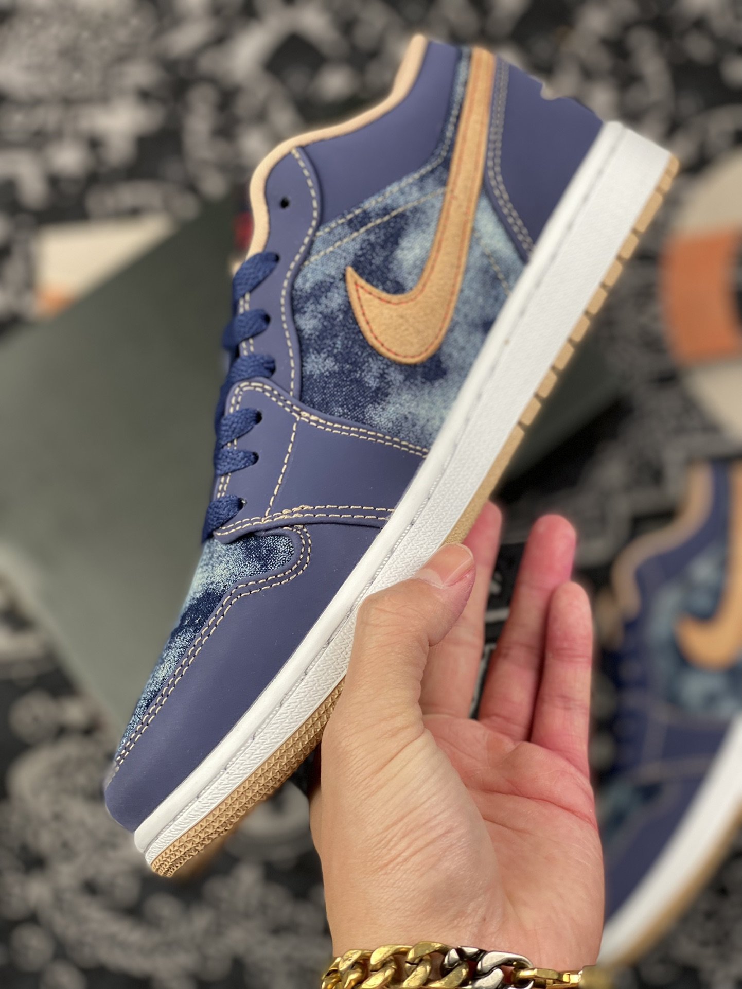 220 Air Jordan 1 Low “Denim” 牛仔蓝 Low系列出售 DH1259-400