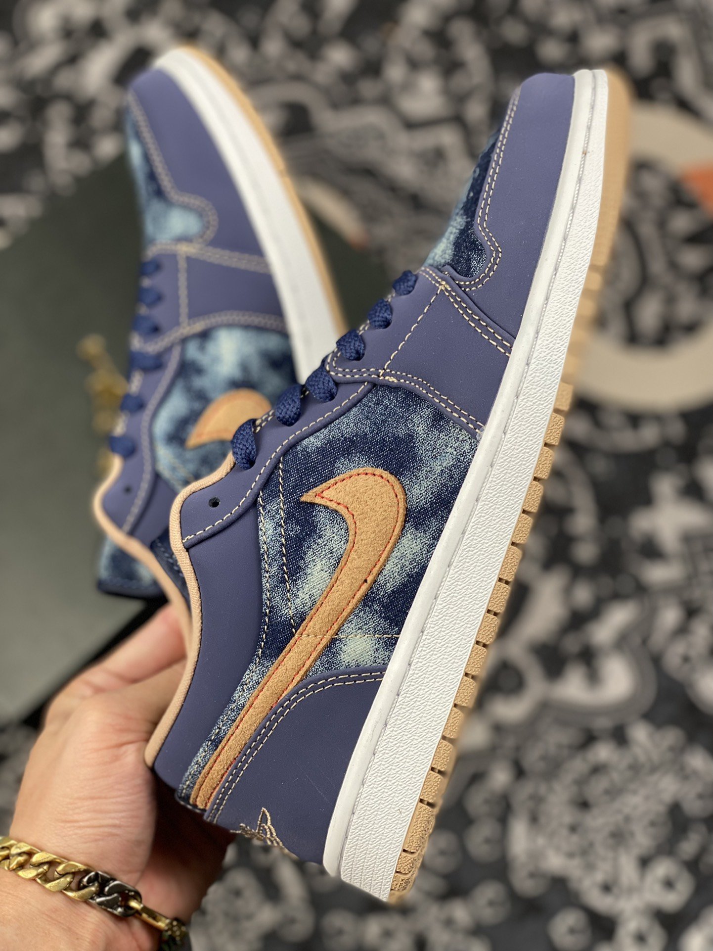 220 Air Jordan 1 Low “Denim” 牛仔蓝 Low系列出售 DH1259-400