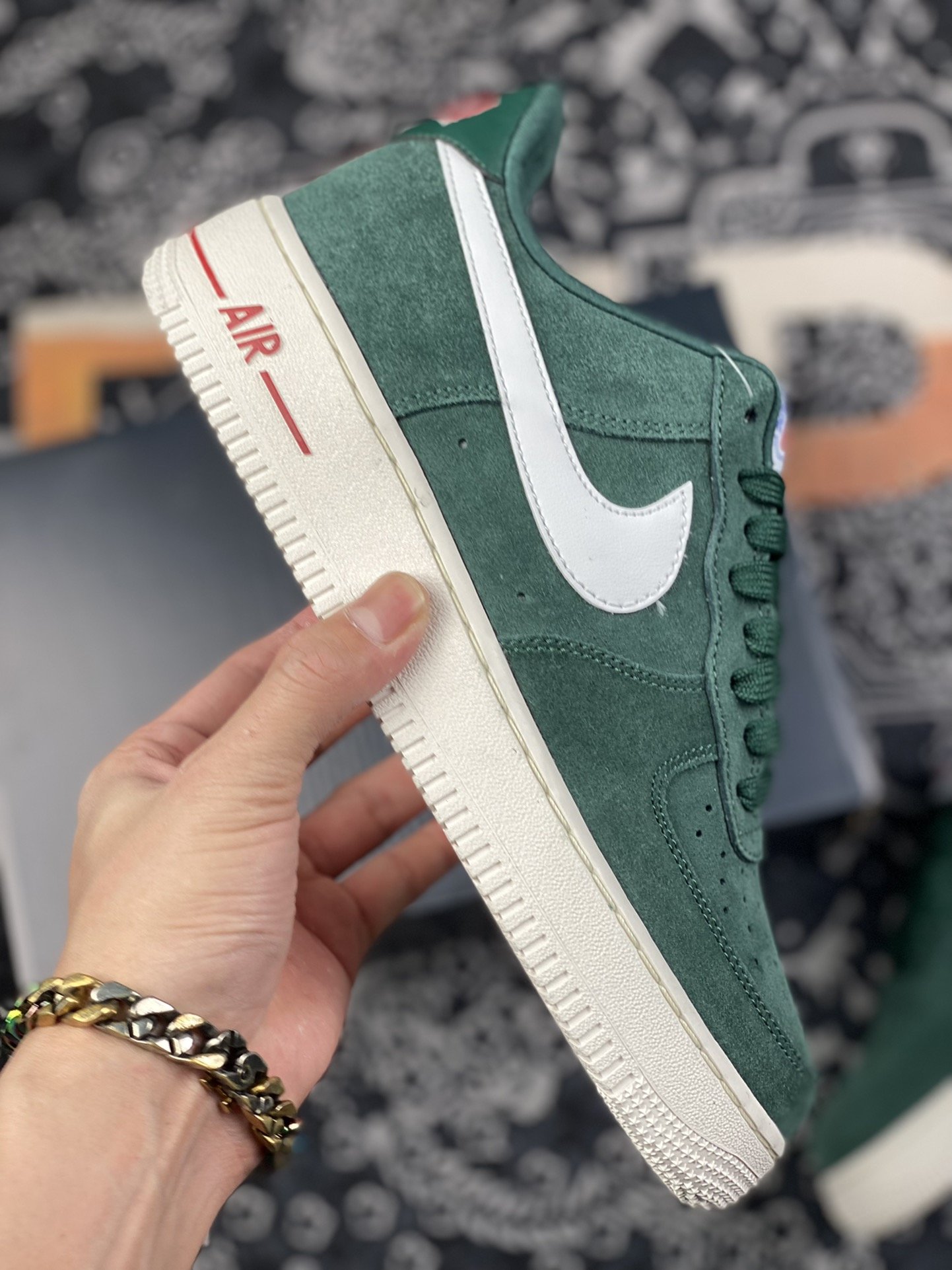 200 Nike Air Force 1 空军一号 绿白 DH7435-300