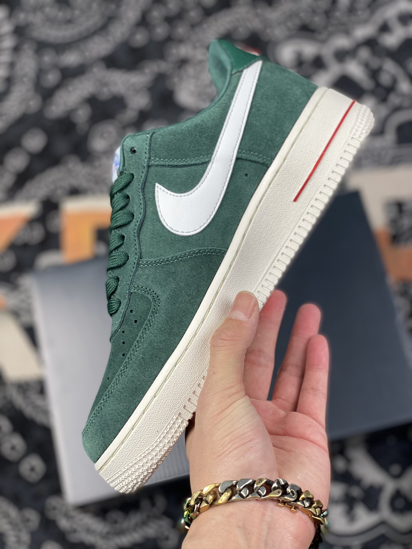 200 Nike Air Force 1 空军一号 绿白 DH7435-300