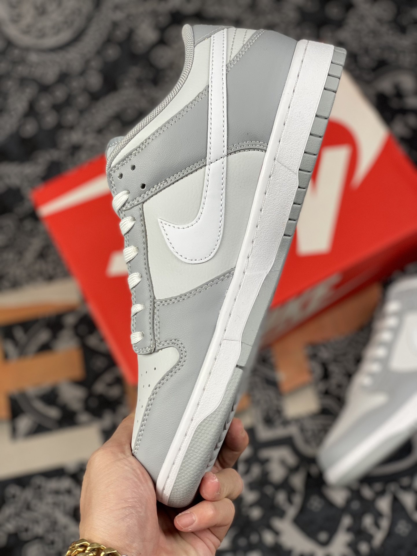 300 Nike Dunk Low Retro “Grey White” 酷灰配色 DJ6188-001