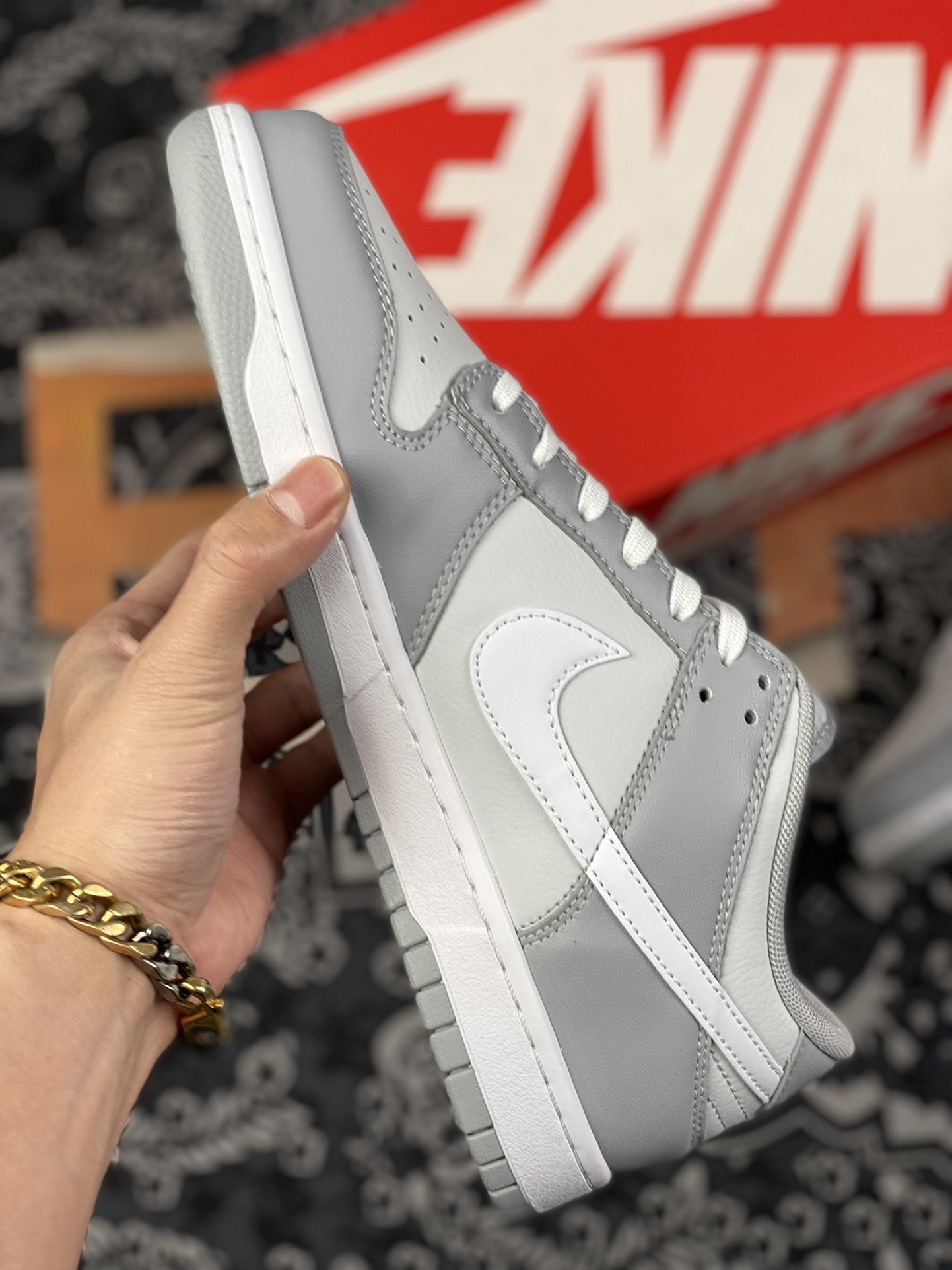 300 Nike Dunk Low Retro “Grey White” 酷灰配色 DJ6188-001