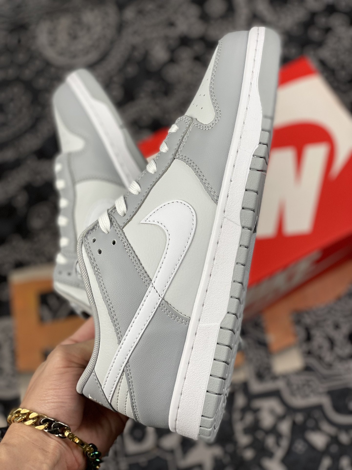 300 Nike Dunk Low Retro “Grey White” 酷灰配色 DJ6188-001