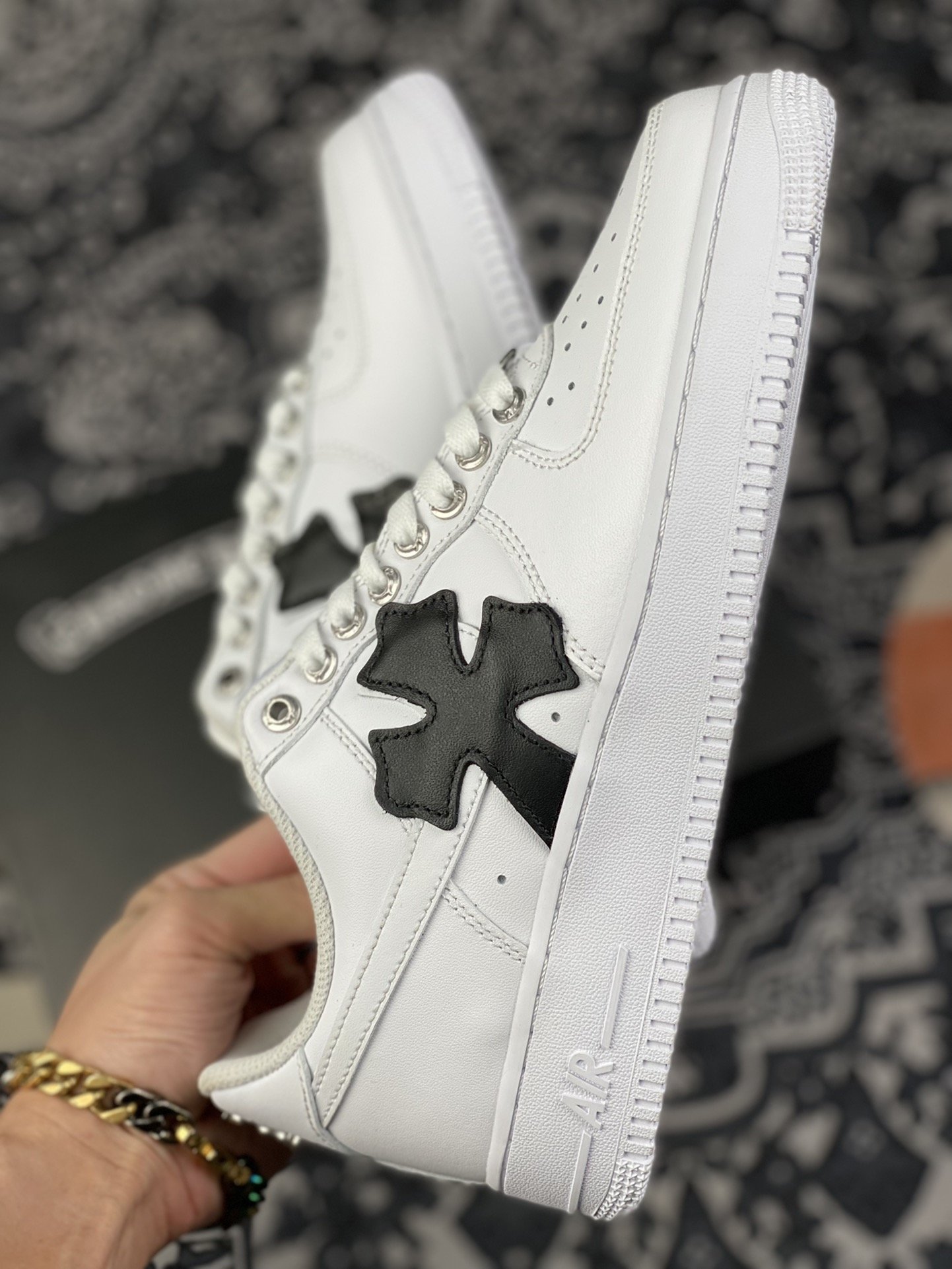 360 全新批次 Chrome Hearts x Air Force 1 ’07 克罗心高端定制