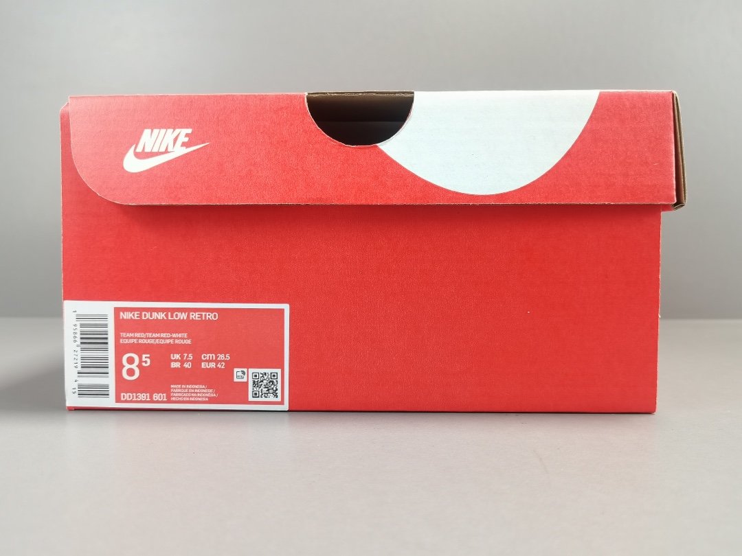 团队红 NIKE DUNK LOW Retro＂Team Red ＂复古休闲板鞋 DD1391-601