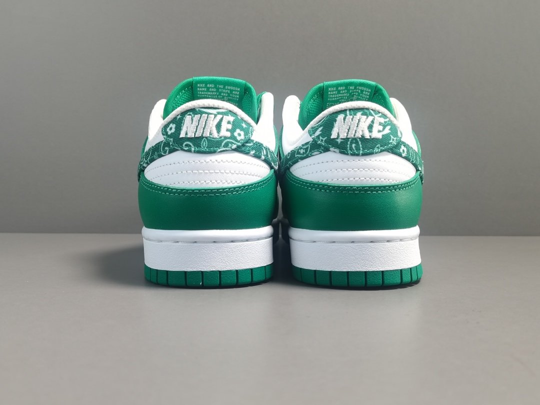 白绿 腰果花 NIKE DUNK LOW ESS＂Green Paisley＂复古休闲板鞋DD4401-102