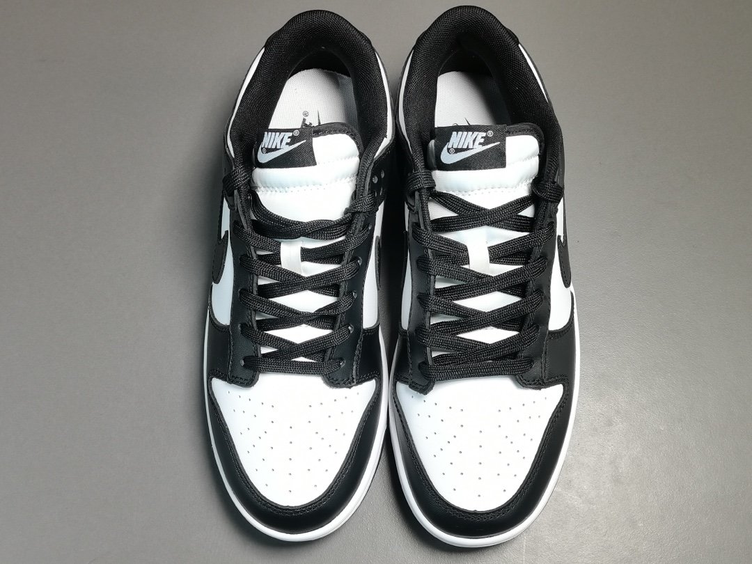 黑白 熊猫 NIKE DUNK LOW Retro ＂Black＂复古休闲板鞋 DD1391-100