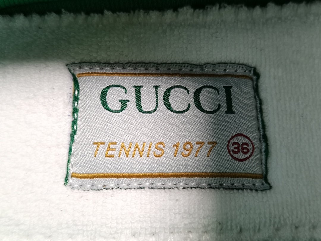 白色 GUCCl古驰 Tennis 1977 复古低帮休闲板鞋