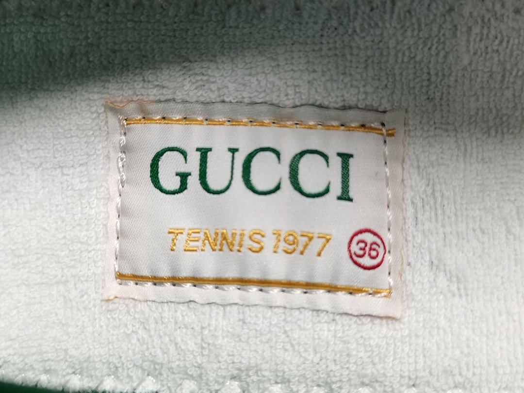 白色 GUCCl古驰 Tennis 1977休闲板鞋