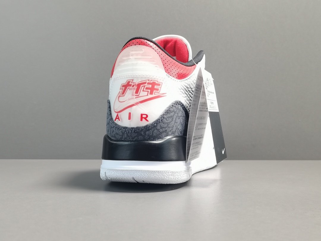 火焰红 日本限定 Air Jordan 3 SE-T JP Denim Fire Red CZ6433-100