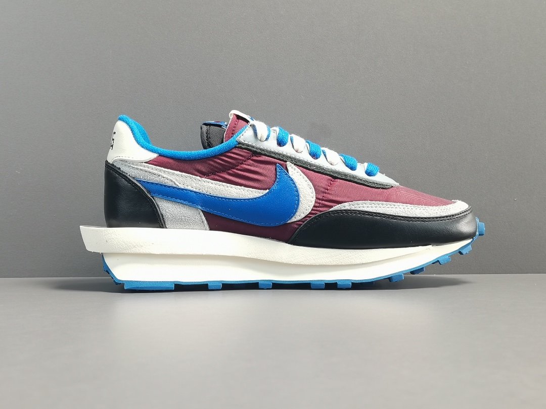 sacai x Nike LDWaffle ＂Night Maroon and Team Royal＂ DJ4877-600