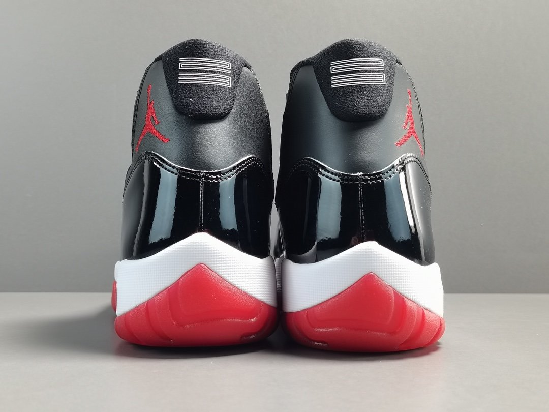 黑红 Air Jordan 11 Bred 2019复刻 季后赛 篮球鞋  378037-061