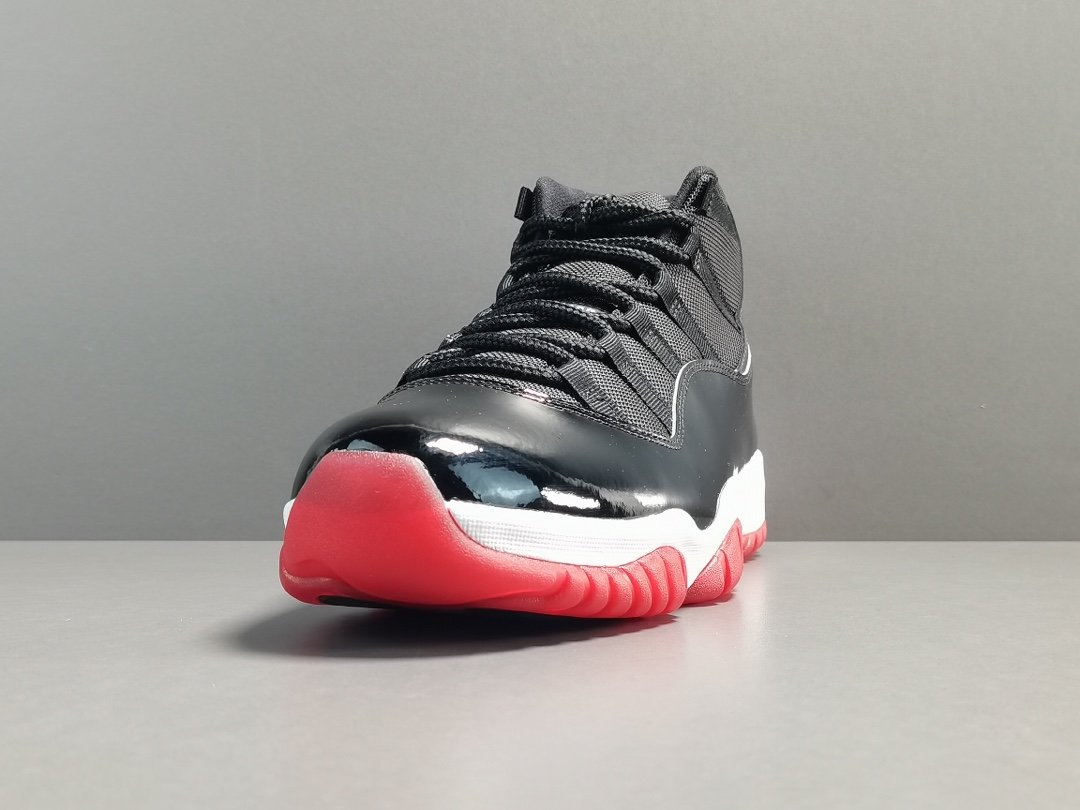 黑红 Air Jordan 11 Bred 2019复刻 季后赛 篮球鞋  378037-061