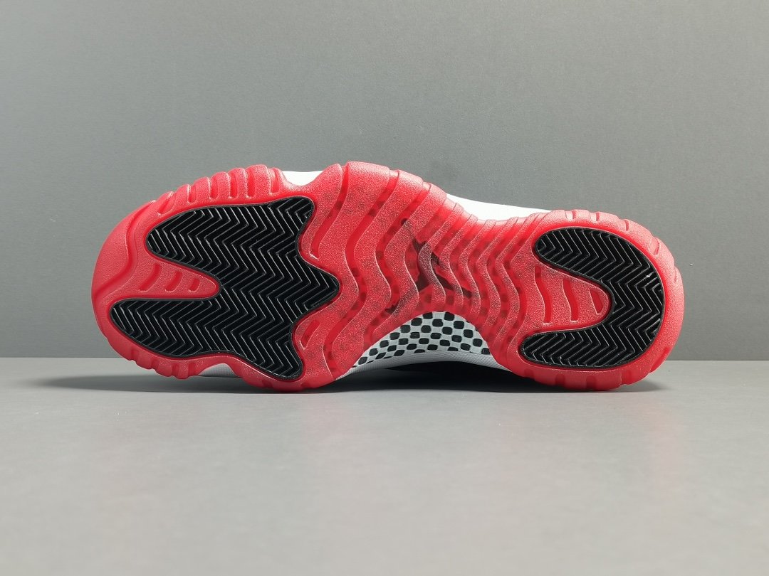 黑红 Air Jordan 11 Bred 2019复刻 季后赛 篮球鞋  378037-061